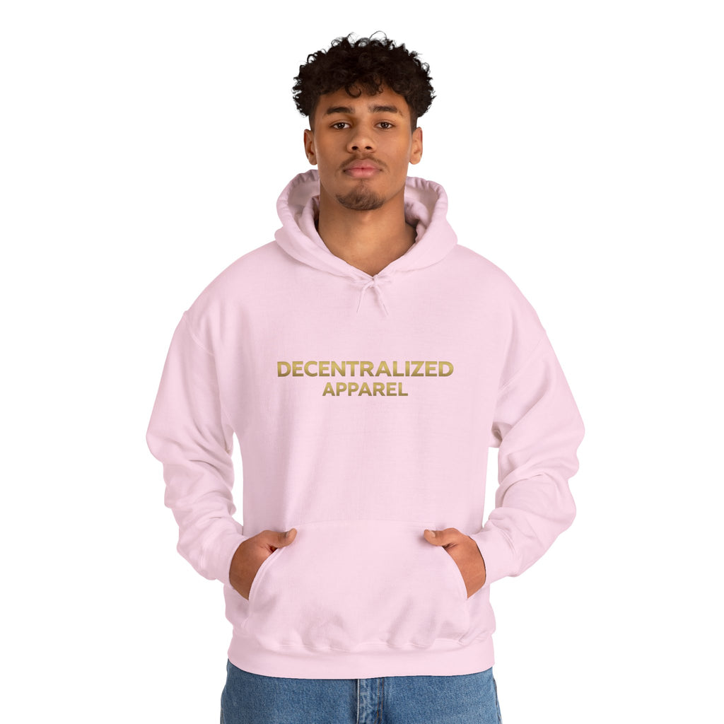 Decentralized Apparel Hoodie — Minimalist Crypto-Inspired White Pullover