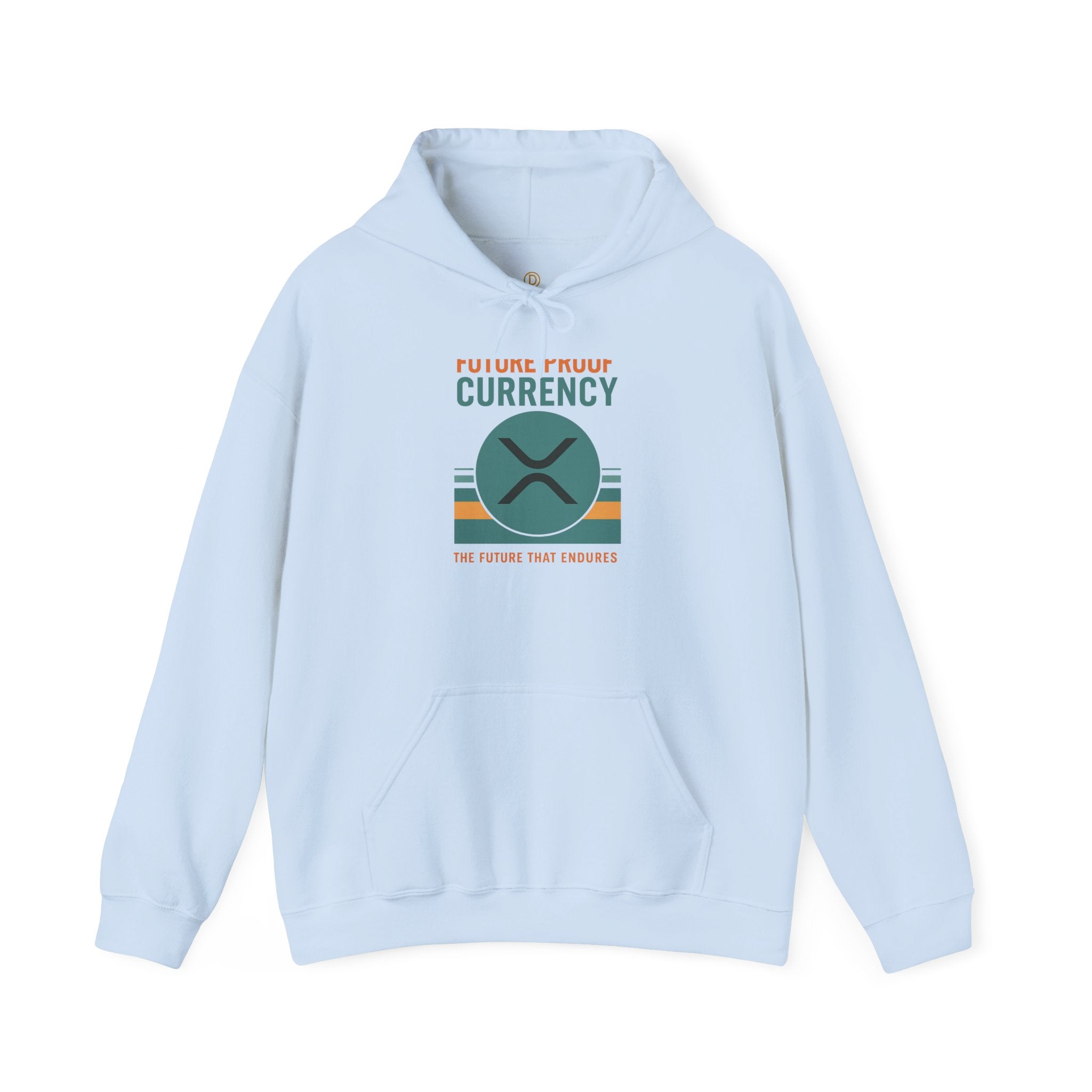 Ripple Crypto Hoodie – “Future Proof Currency” Retro Logo Sweatshirt