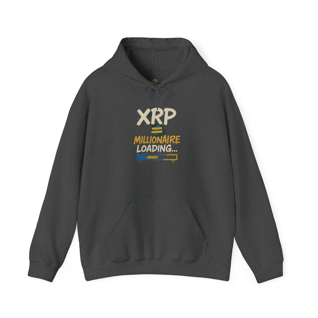 XRP "Millionaire Loading" Hoodie - Crypto Investor Sweatshirt