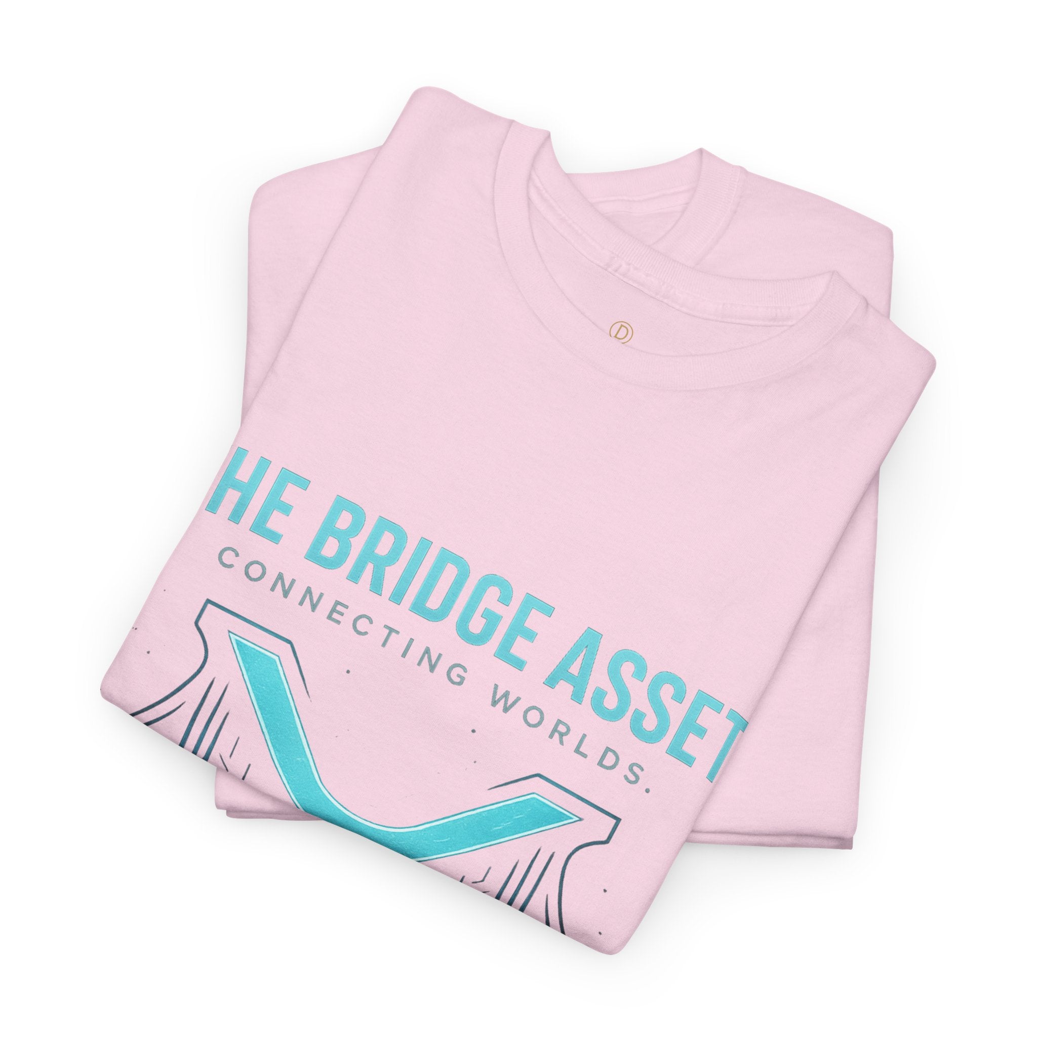 The Bridge Asset Tee – 'Connecting Worlds' Crypto Ripple X Logo T-Shirt