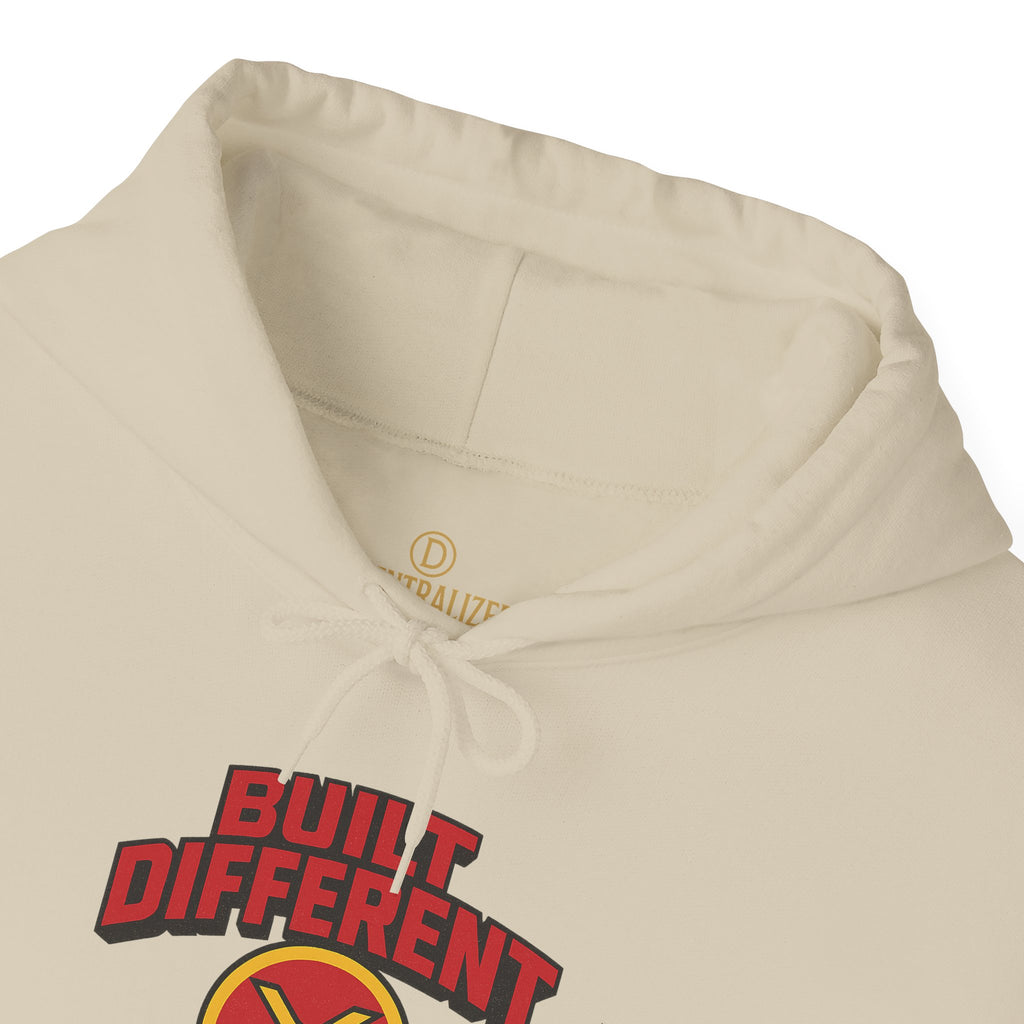 Built Different Hoodie - "Since 2012" Retro Logo Pullover