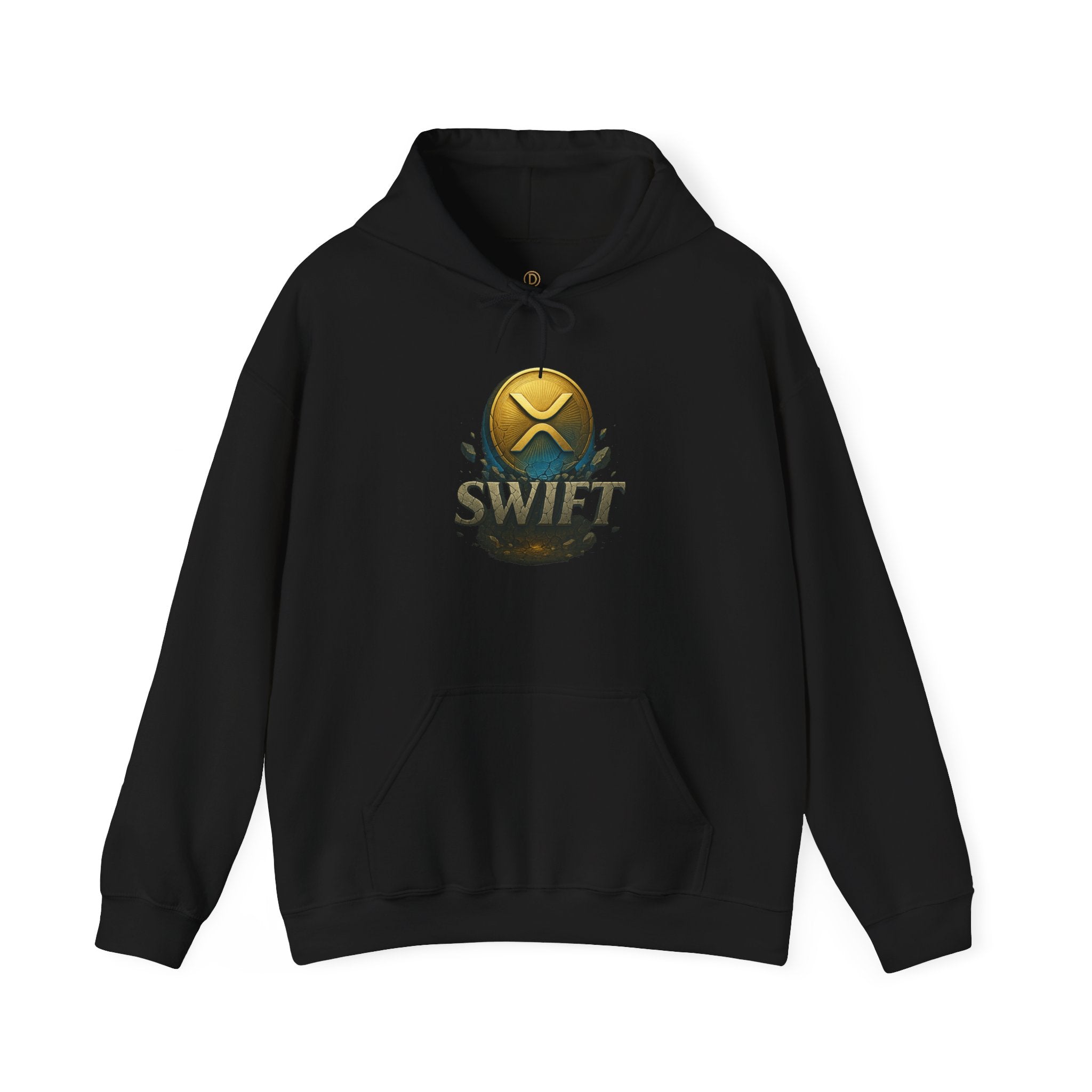 XRP Swell Hoodie — Crypto Ripple Logo Pullover