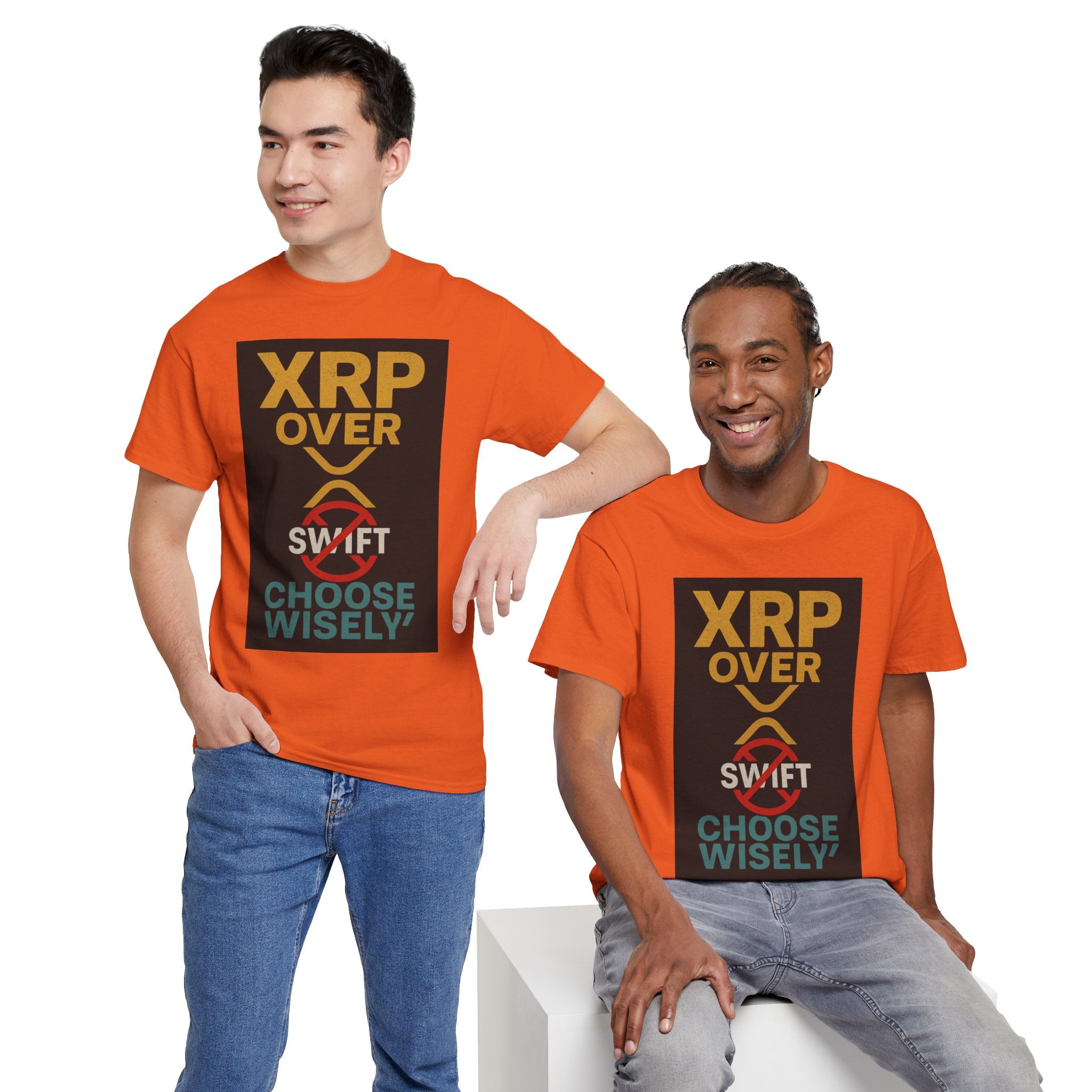 XRP Over SWIFT Choose Wisely Tee