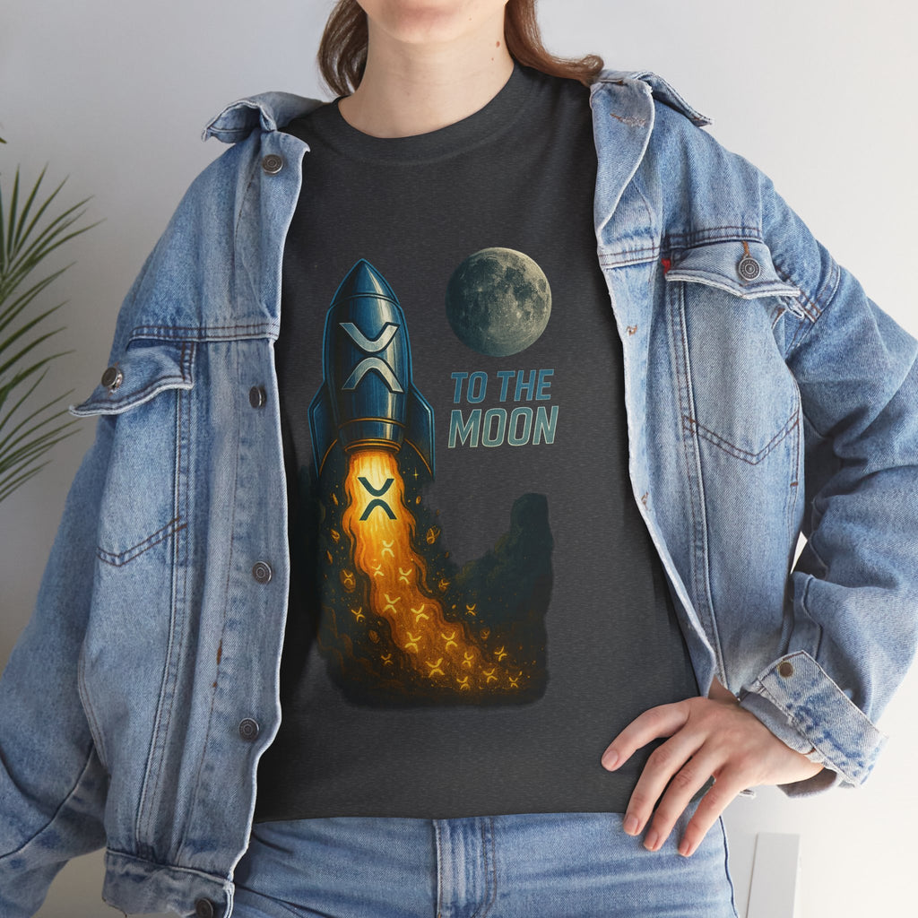 Rocket 'To the Moon' T-Shirt - Space Exploration Graphic Tee