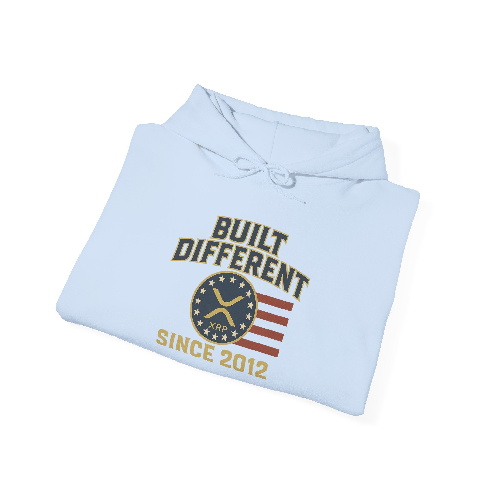 Built Different Hoodie • 'Built Different Since 2012' Patriotic Casual Pullover