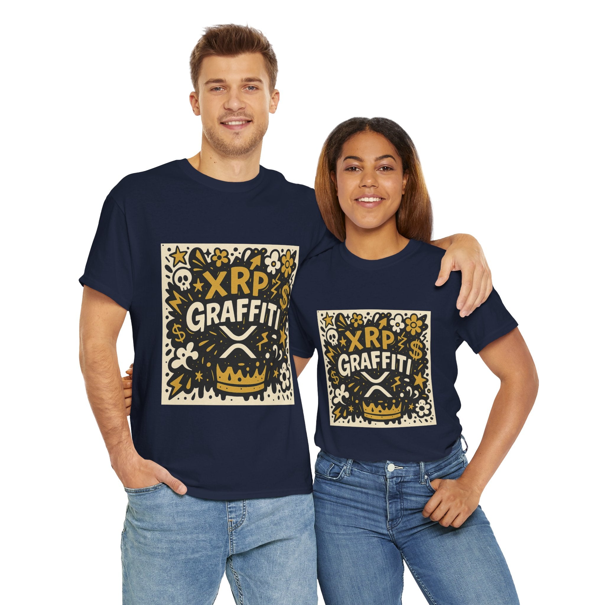 XRP Graffiti Tee — Crypto Street Art T-Shirt