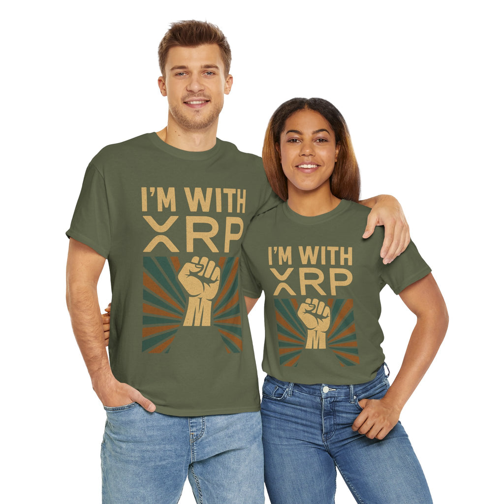 I'm With XRP Graphic Tee – Crypto Supporter Shirt