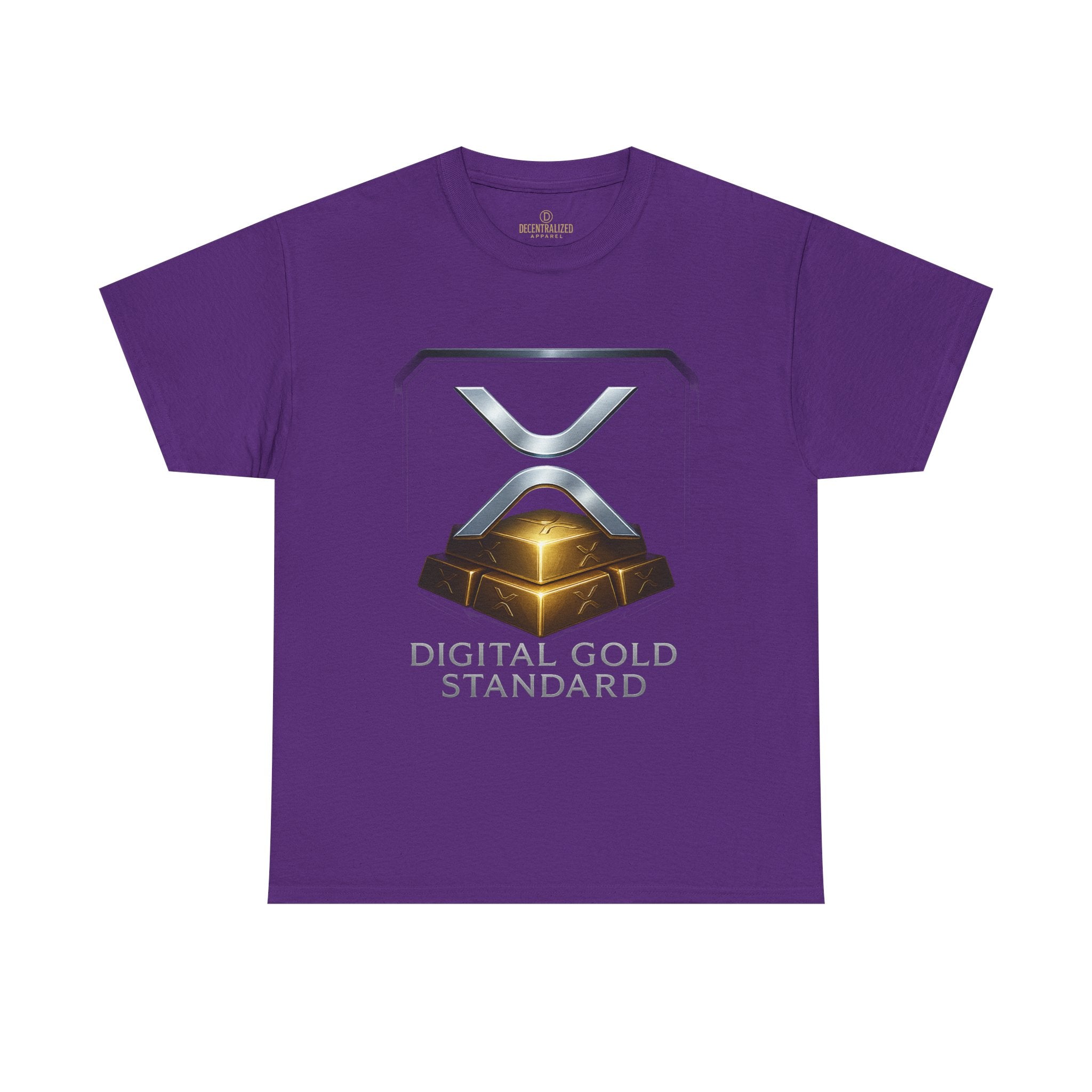 XRP 'Digital Gold Standard' Tee — Cryptocurrency Logo Shirt