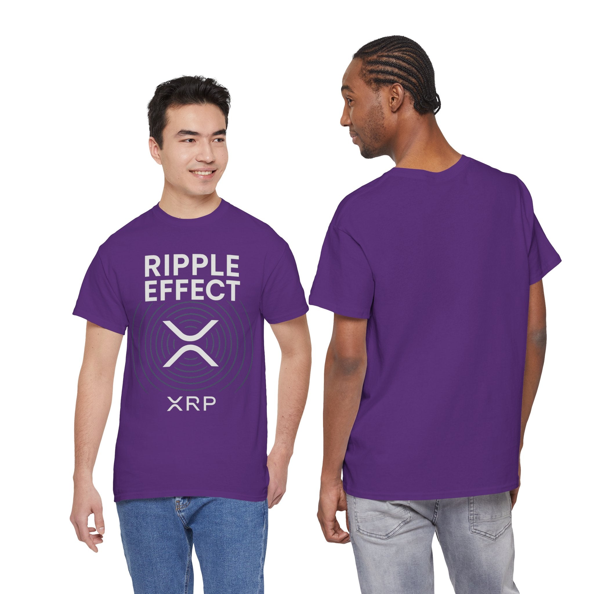 Ripple Effect XRP Tee — Minimal Cryptocurrency Logo T-Shirt