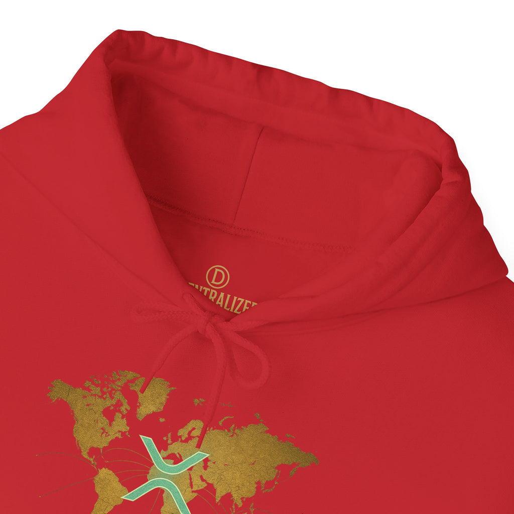 Global Reserve Hoodie — World Map Logo Pullover