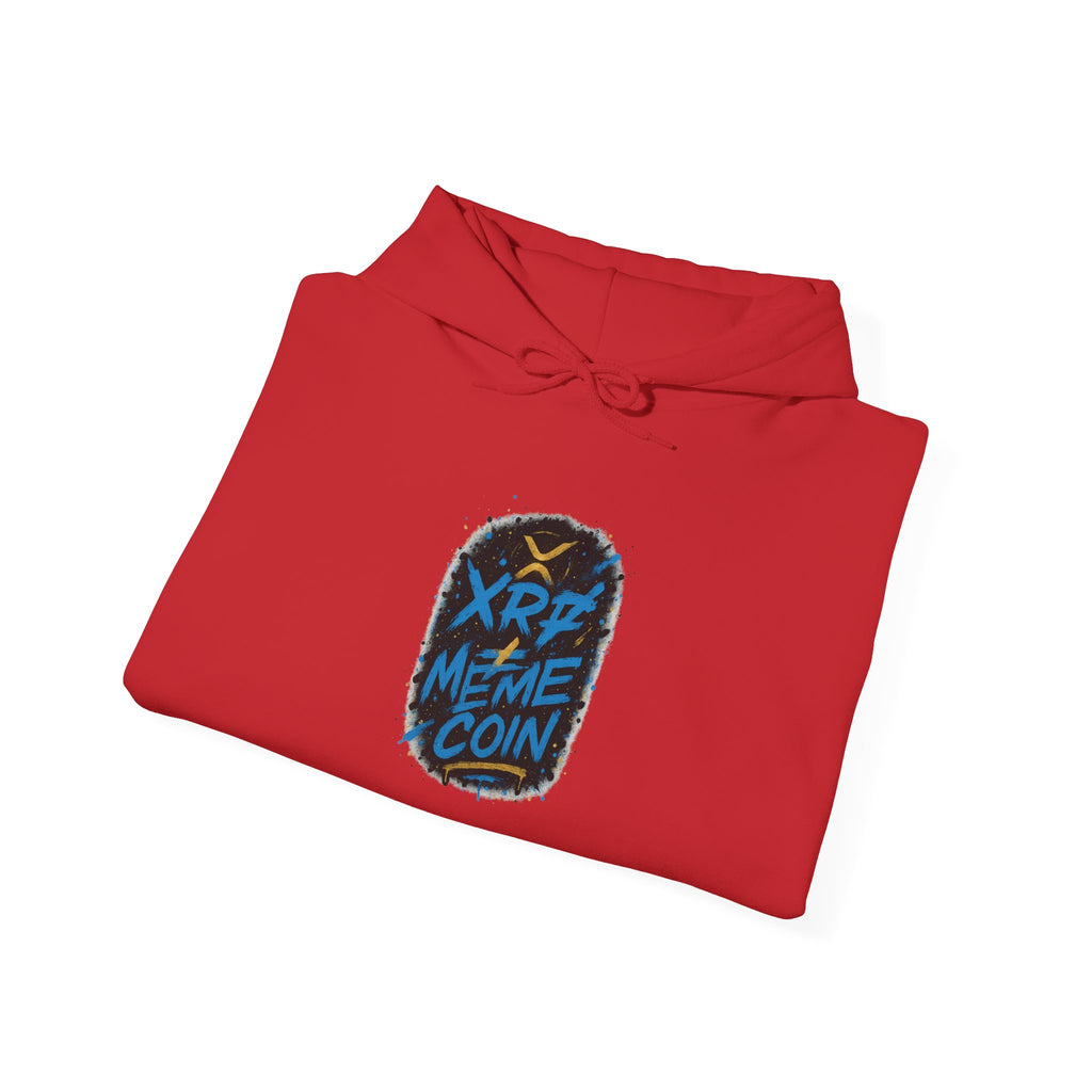 XRP Meme Coin Hoodie – Crypto Graffiti Logo Pullover