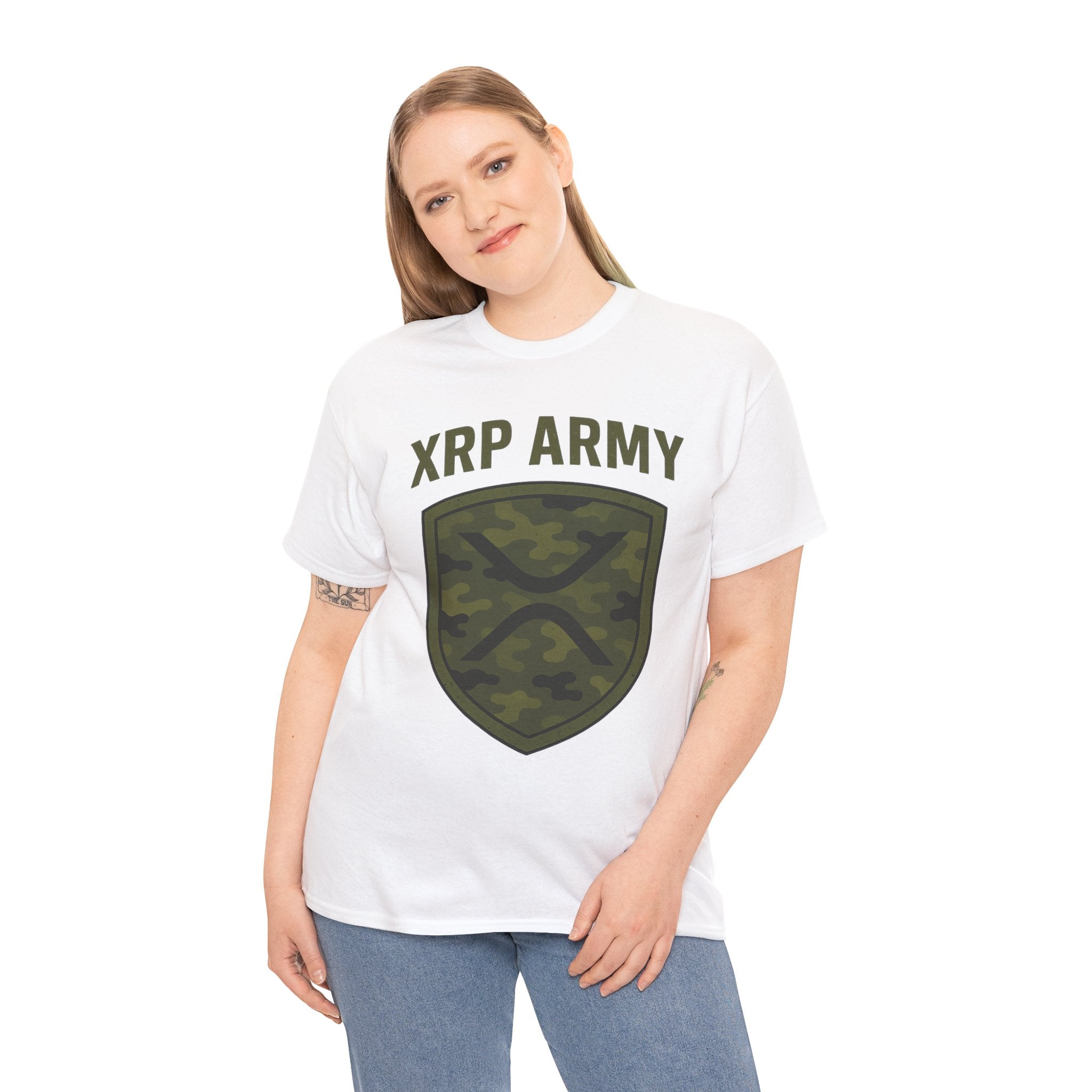 XRP Army Camo Shield T-Shirt