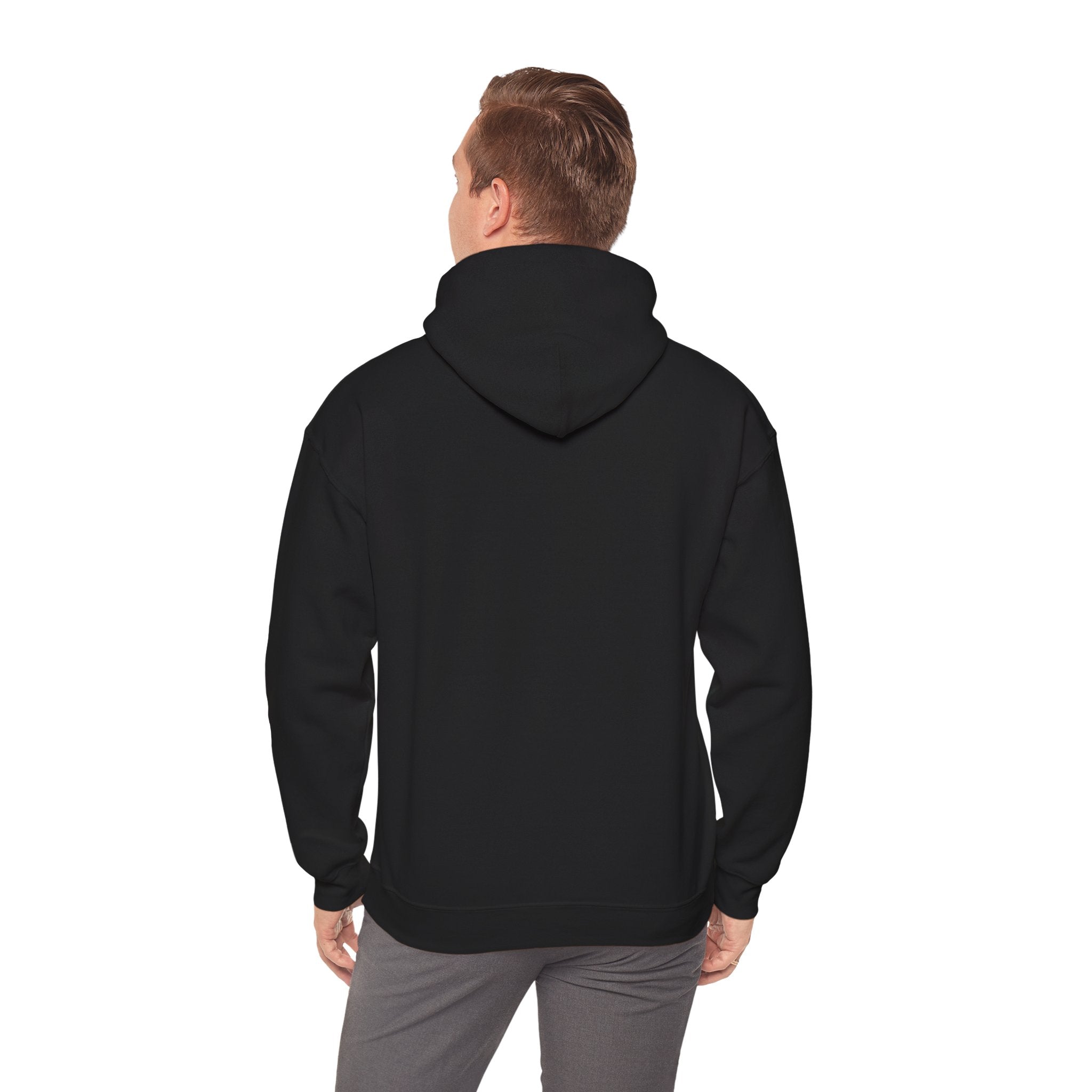 Built Different Hoodie — Futuristic Spartan Helmet Graphic Pullover