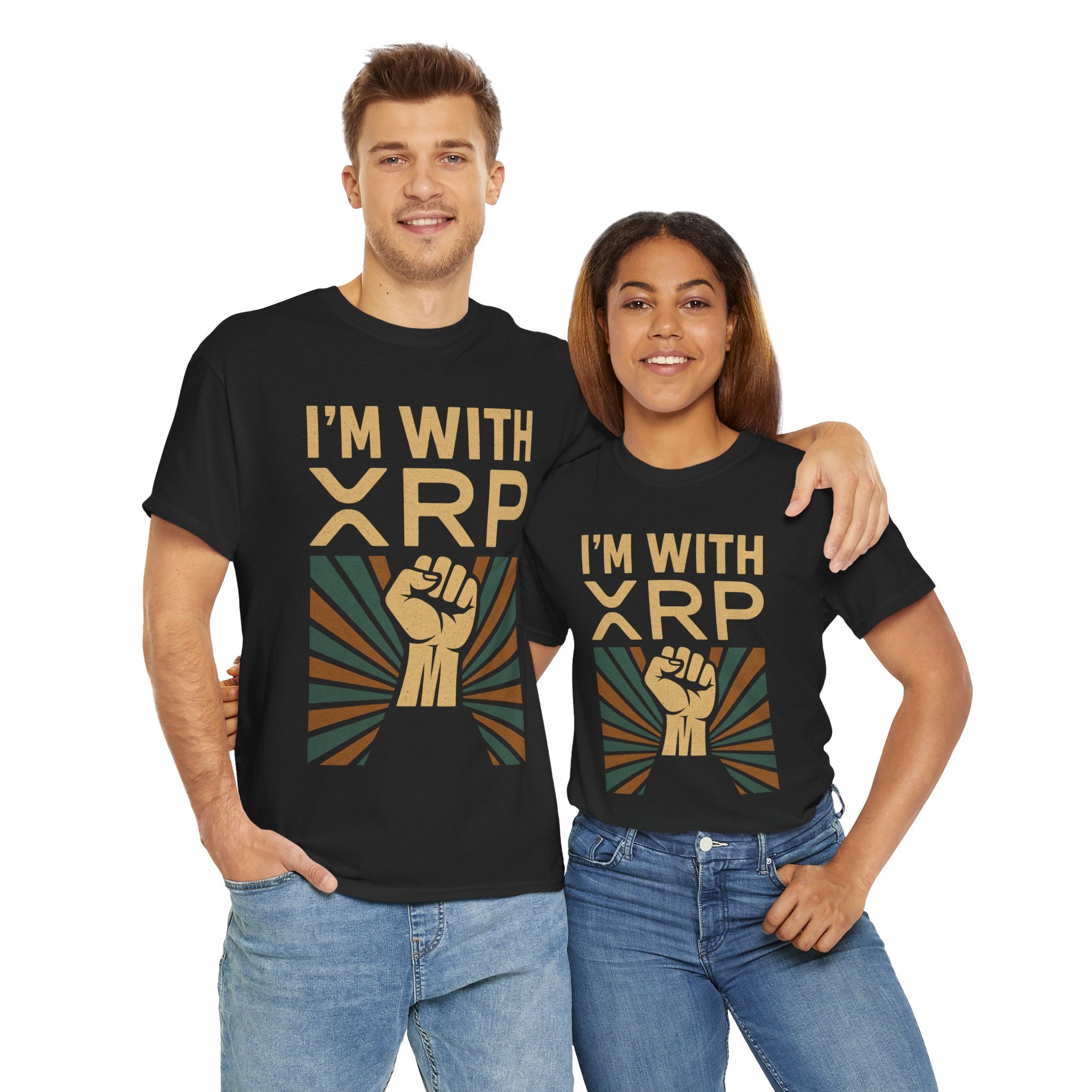 I'm With XRP Graphic Tee – Crypto Supporter Shirt
