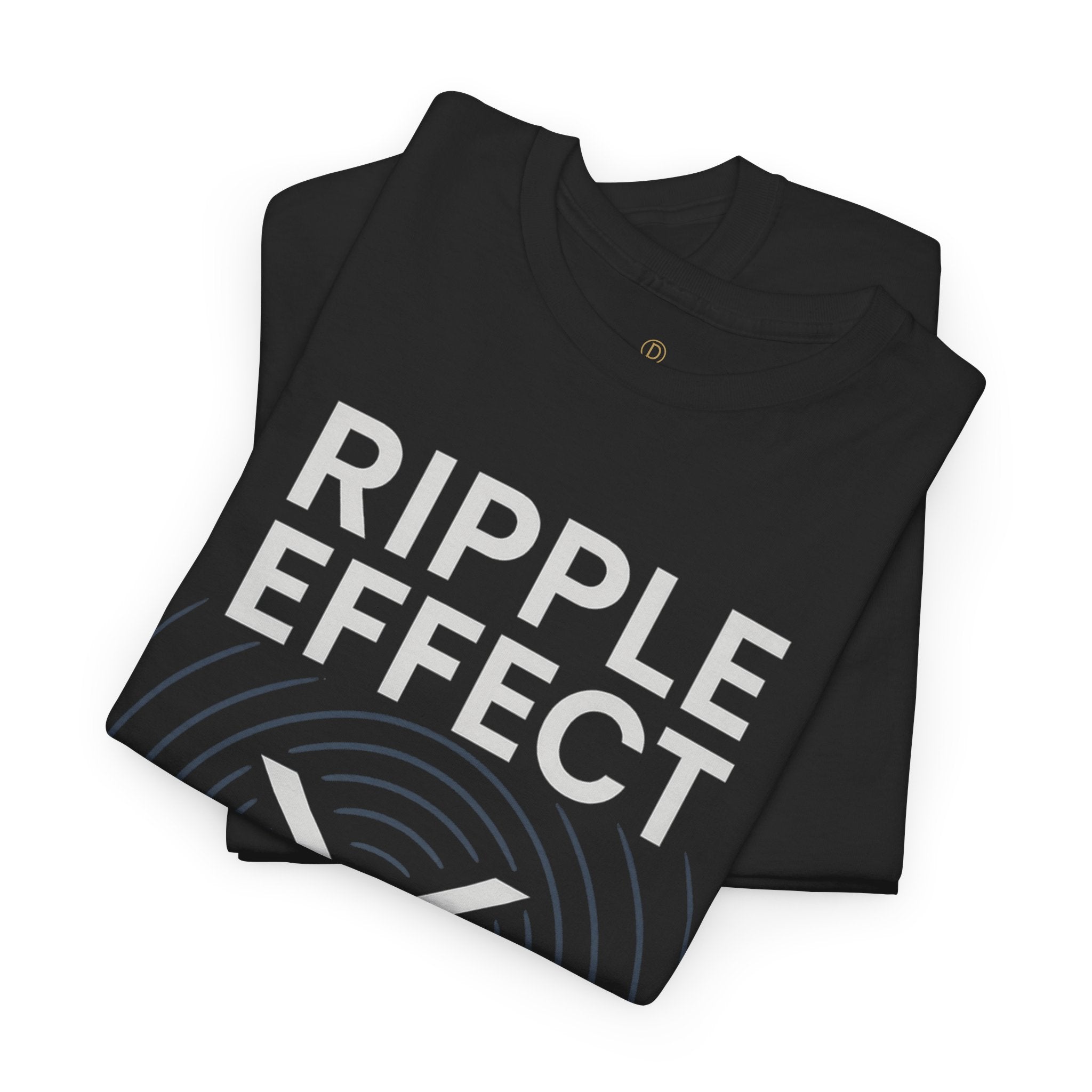 Ripple Effect XRP Tee — Minimal Cryptocurrency Logo T-Shirt