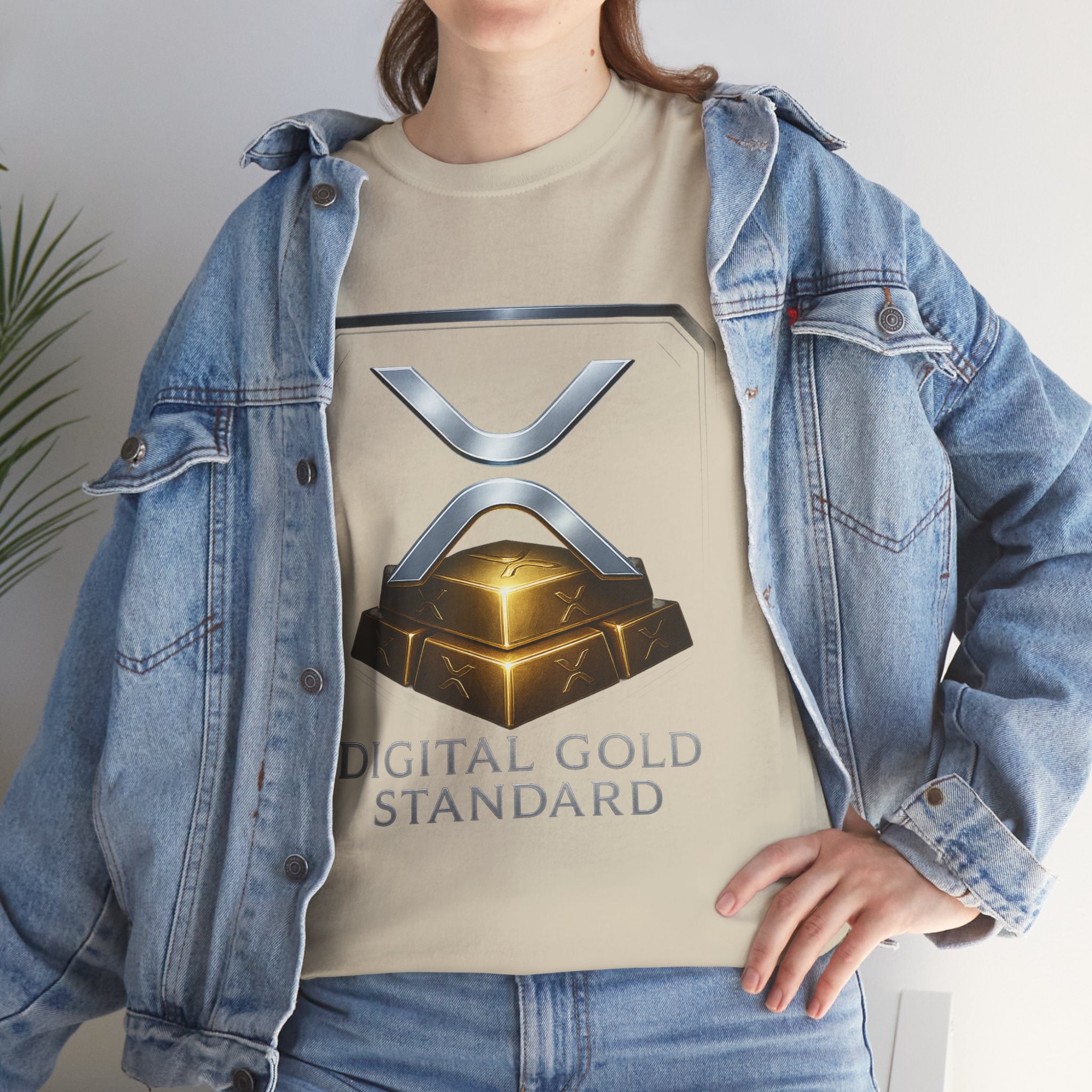 XRP 'Digital Gold Standard' Tee — Cryptocurrency Logo Shirt