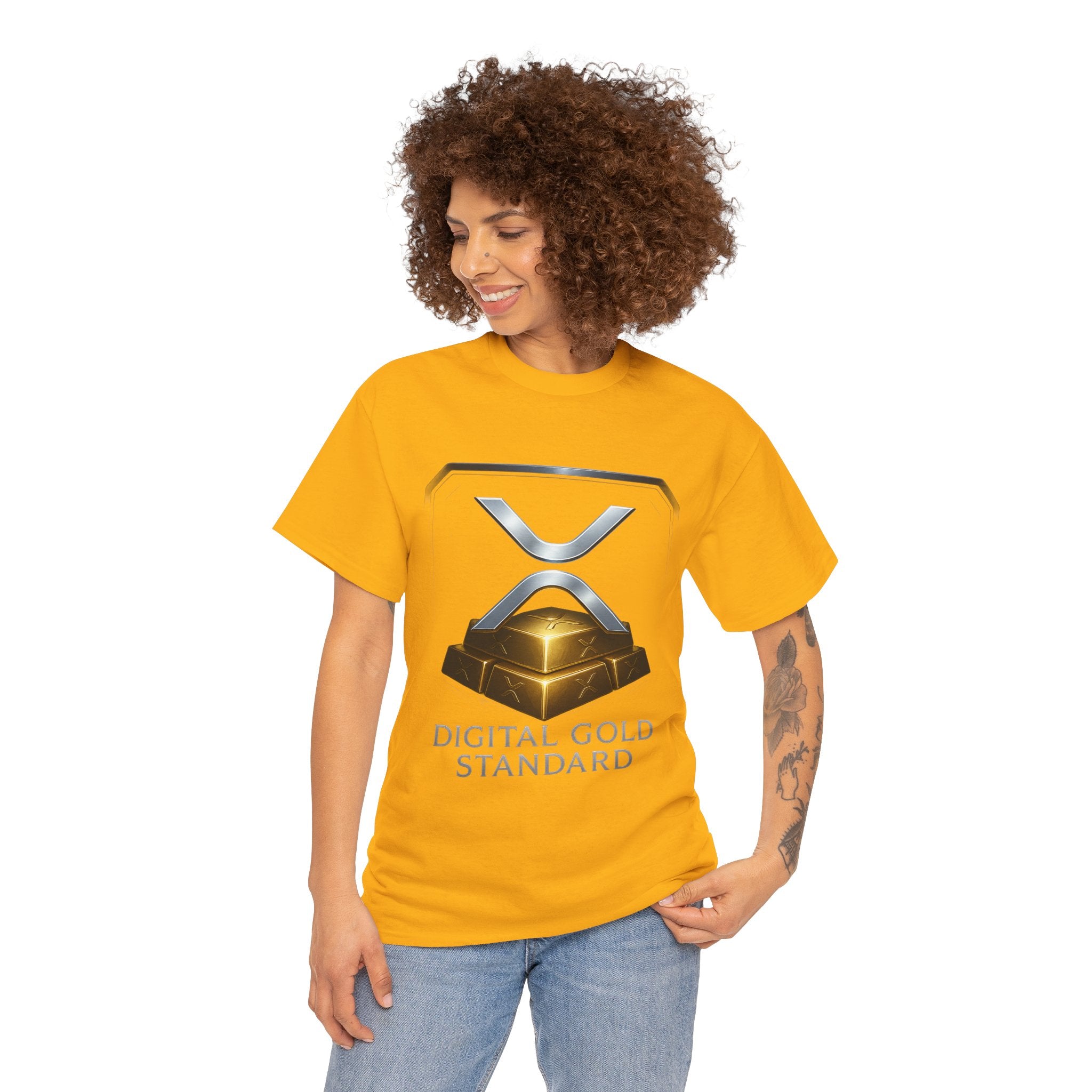 XRP 'Digital Gold Standard' Tee — Cryptocurrency Logo Shirt