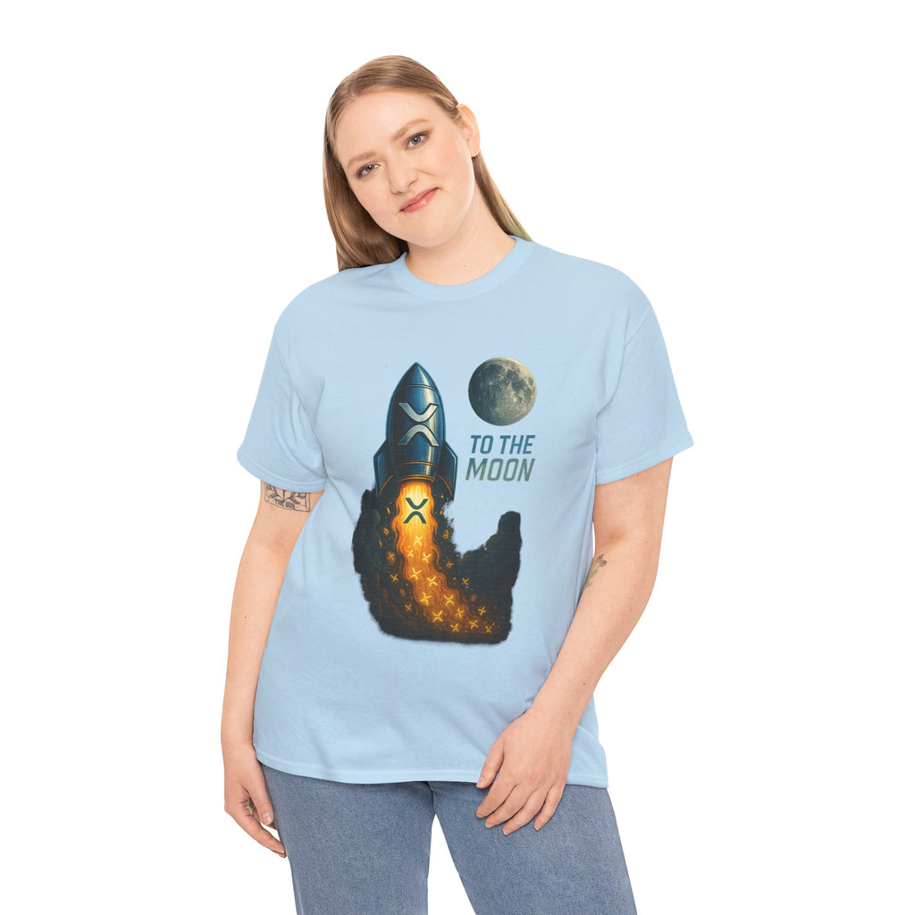 Rocket 'To the Moon' T-Shirt - Space Exploration Graphic Tee