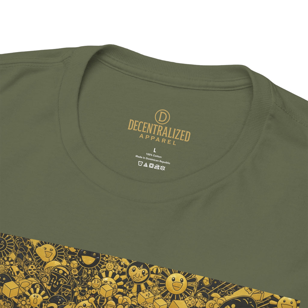 Sunflower Burst T‑Shirt — Golden Sunflower Pattern Tee