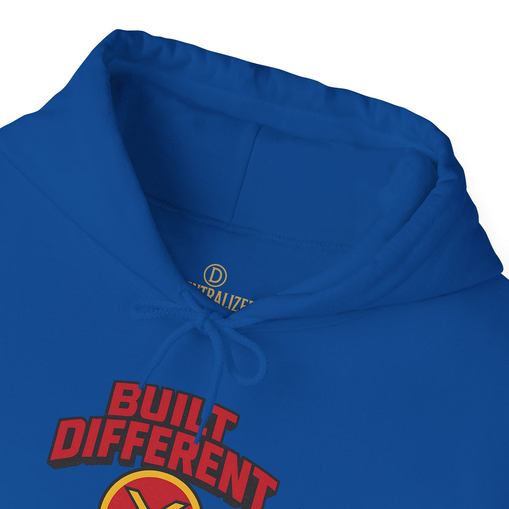 Built Different Hoodie - "Since 2012" Retro Logo Pullover