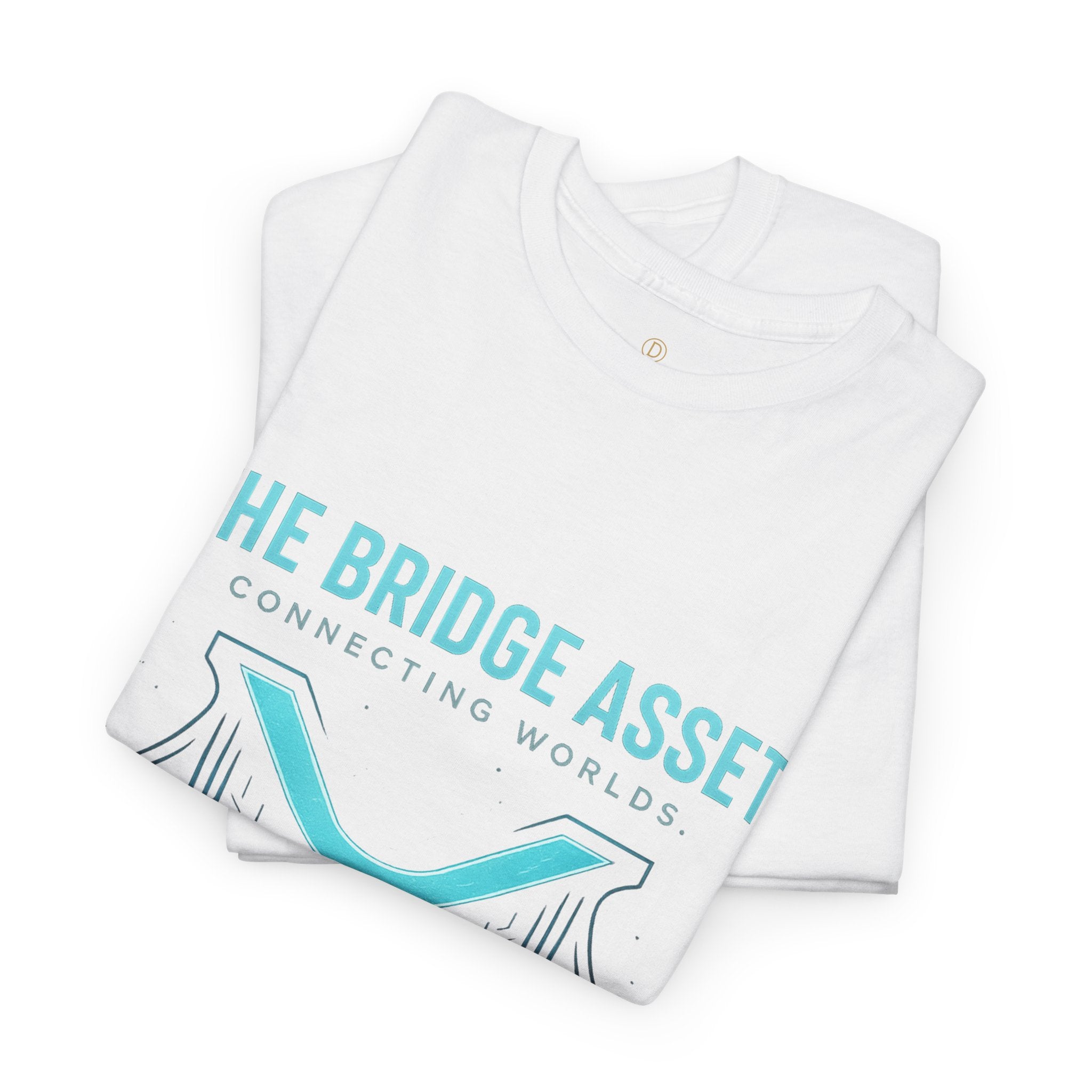 The Bridge Asset Tee – 'Connecting Worlds' Crypto Ripple X Logo T-Shirt