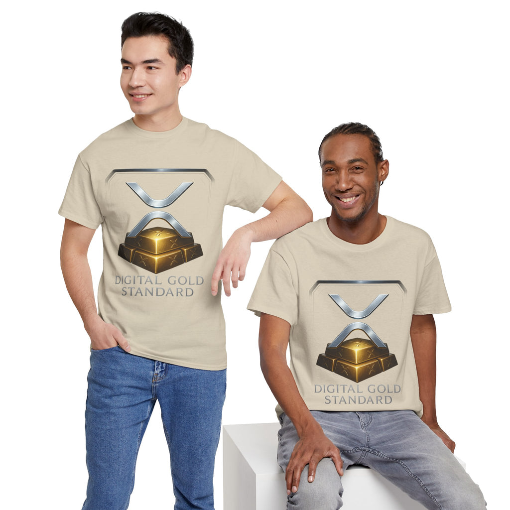 XRP 'Digital Gold Standard' Tee — Cryptocurrency Logo Shirt