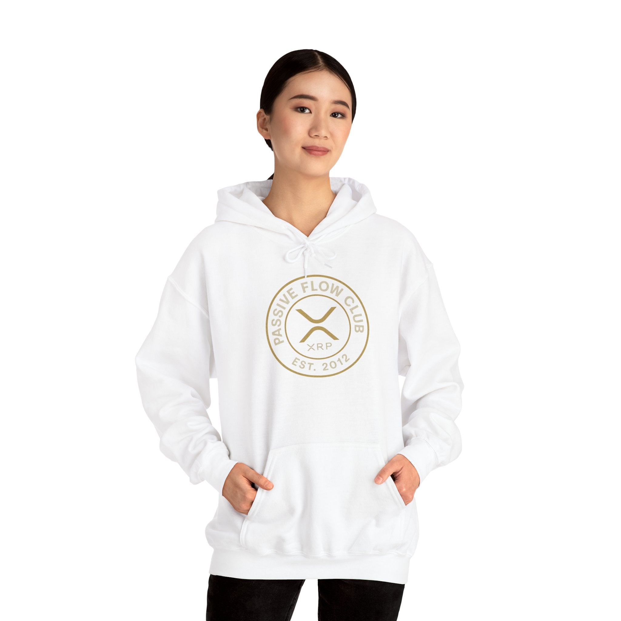 Hoodie — Passive Flow Club Crest Hooded Sweatshirt