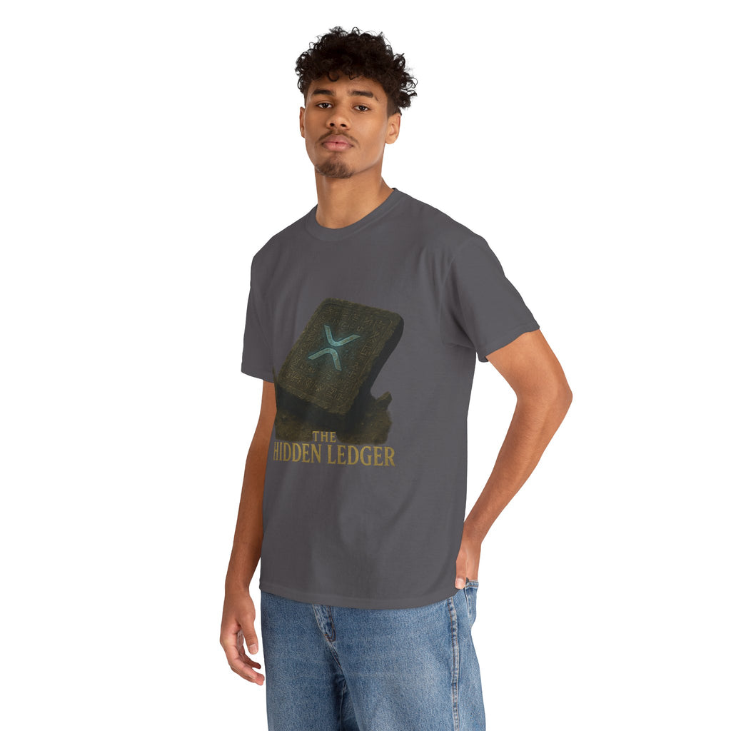T-Shirt — "The Hidden Ledger" Crypto XRP Wallet Graphic Tee