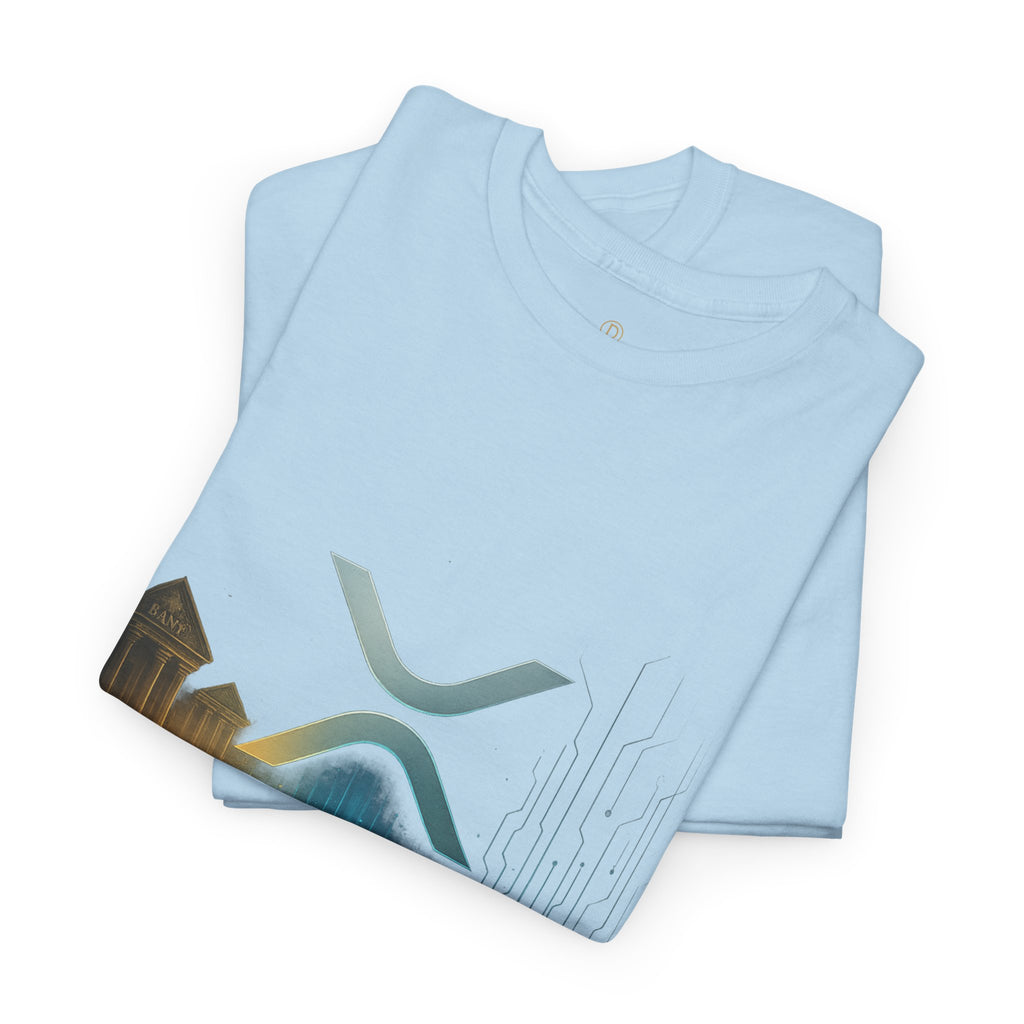 Ripple XRP Crypto Tee — 'The Bridge Asset' Logo T-Shirt