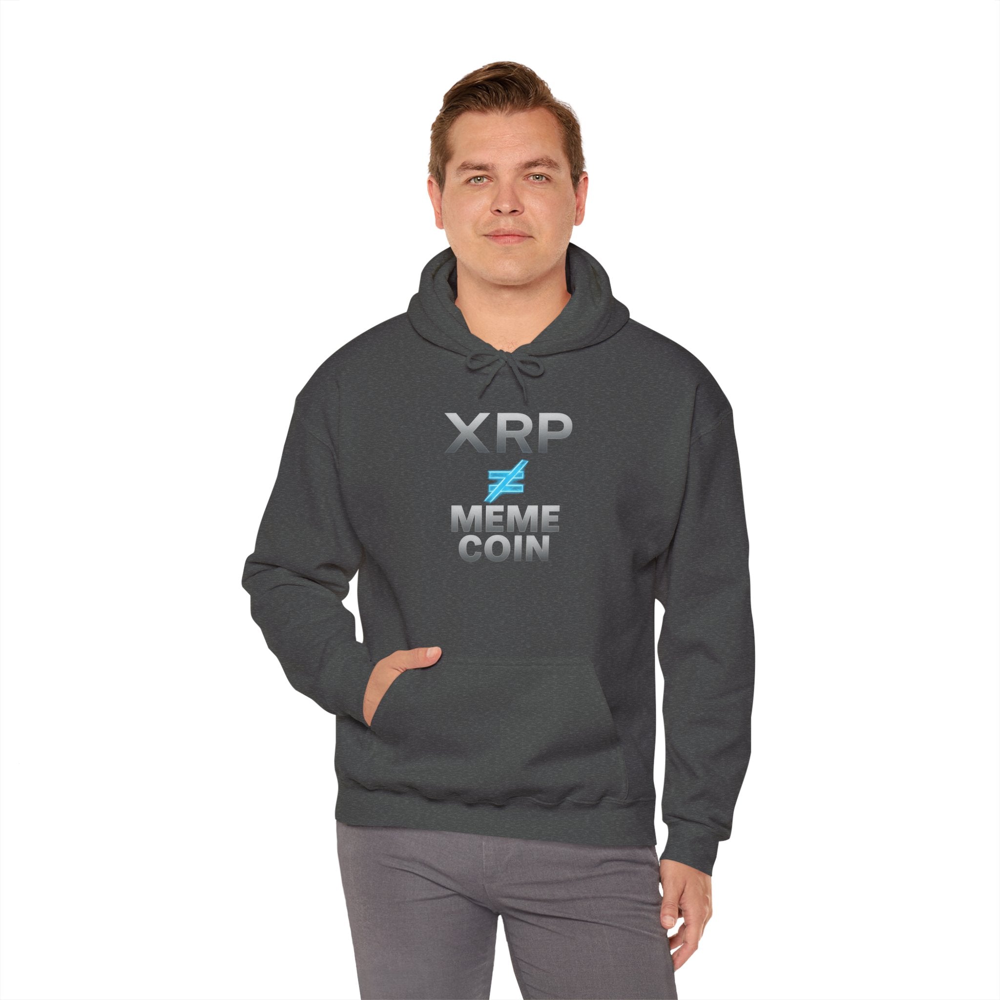 XRP Meme Coin Hoodie — Crypto Logo Pullover for Traders & Enthusiasts
