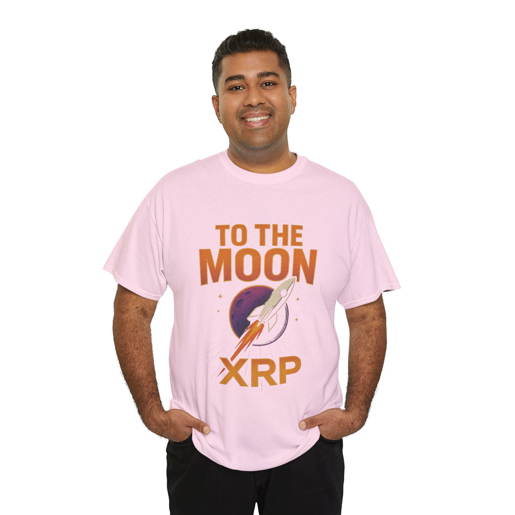 XRP To The Moon Tee — Cryptocurrency Investor Rocket Shirt