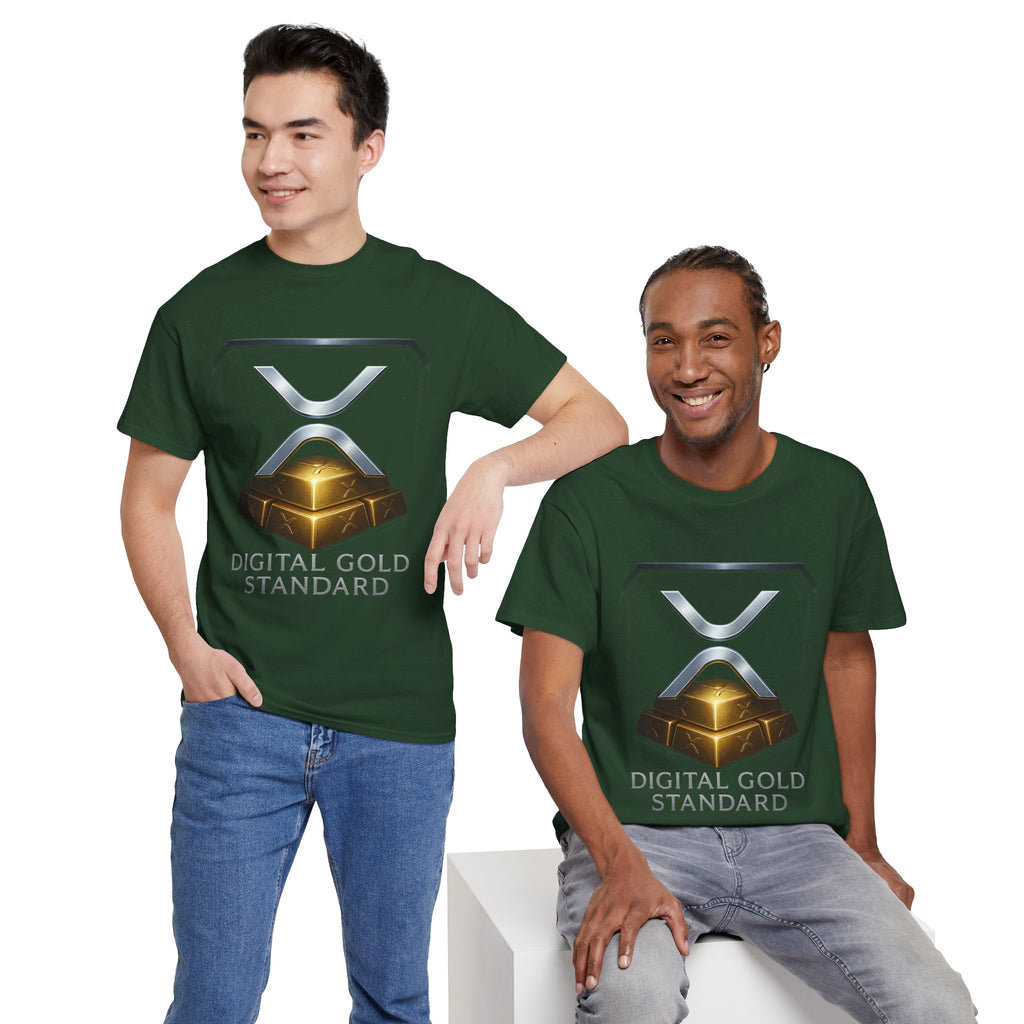 XRP 'Digital Gold Standard' Tee — Cryptocurrency Logo Shirt
