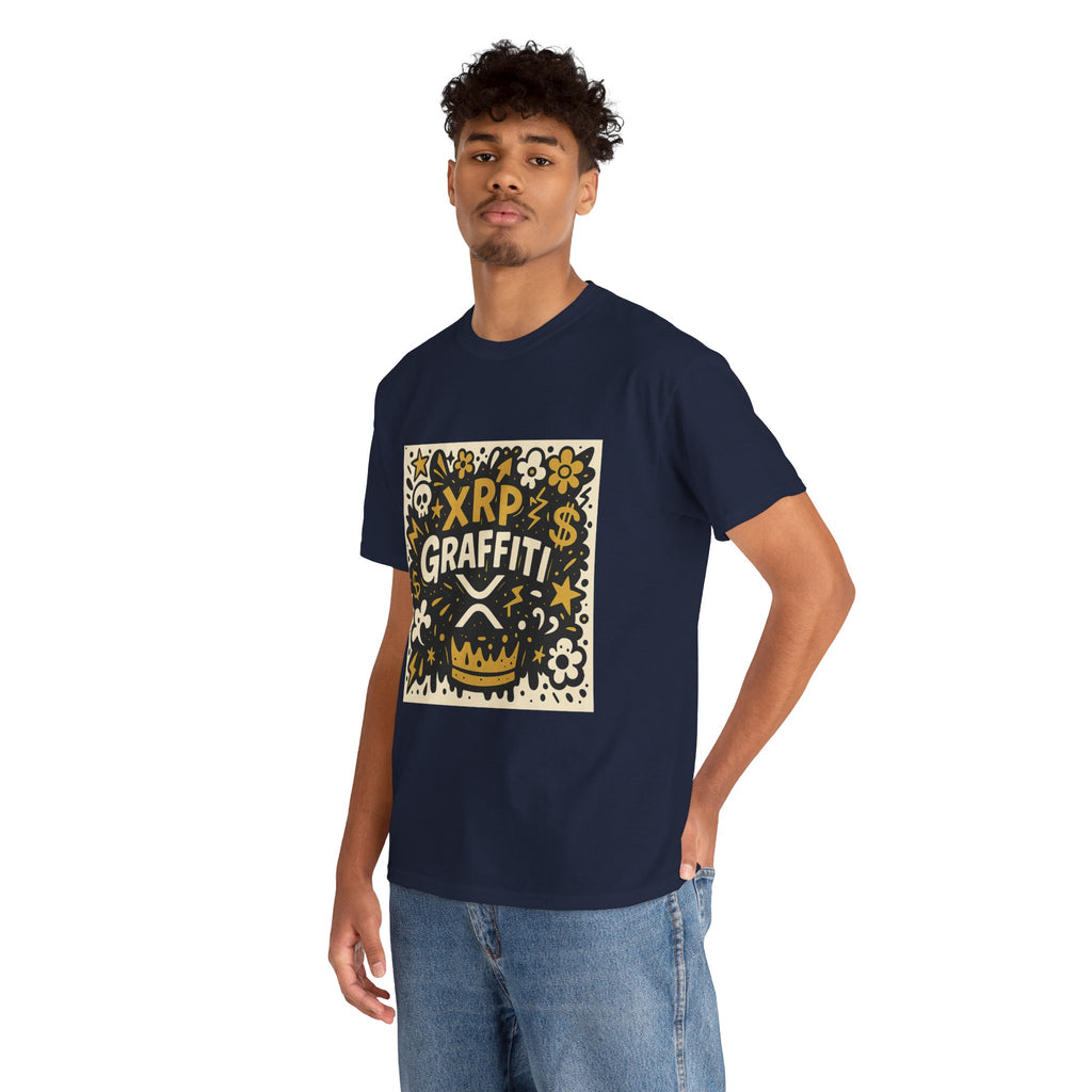 XRP Graffiti Tee — Crypto Street Art T-Shirt