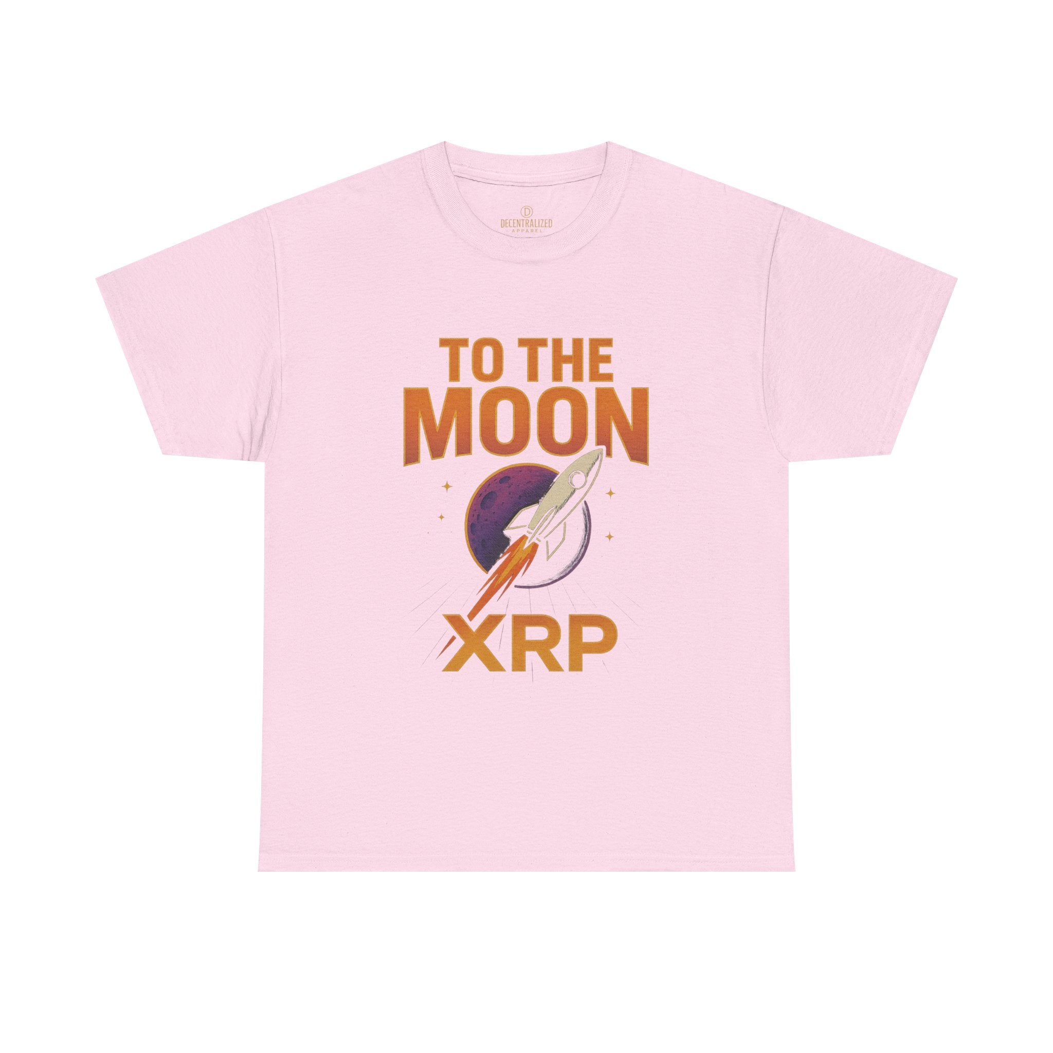 XRP To The Moon Tee — Cryptocurrency Investor Rocket Shirt