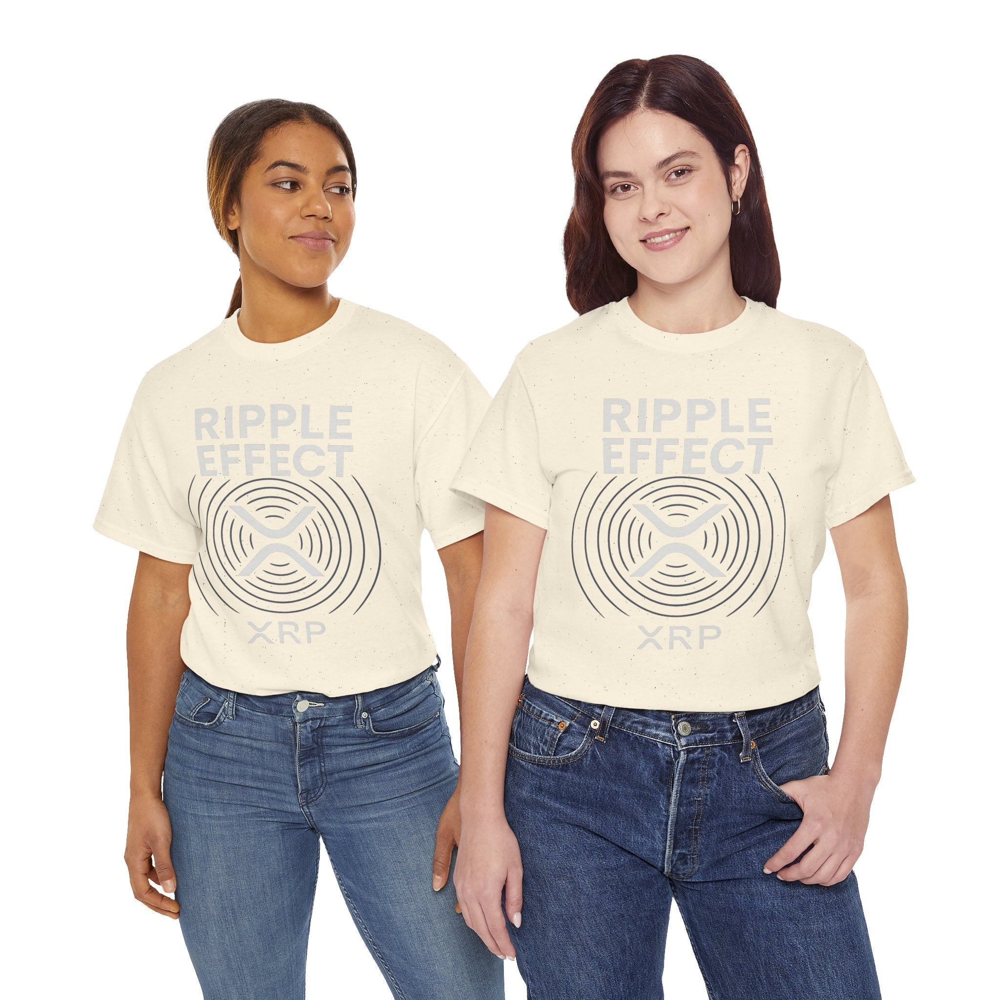 Ripple Effect XRP Tee — Minimal Cryptocurrency Logo T-Shirt