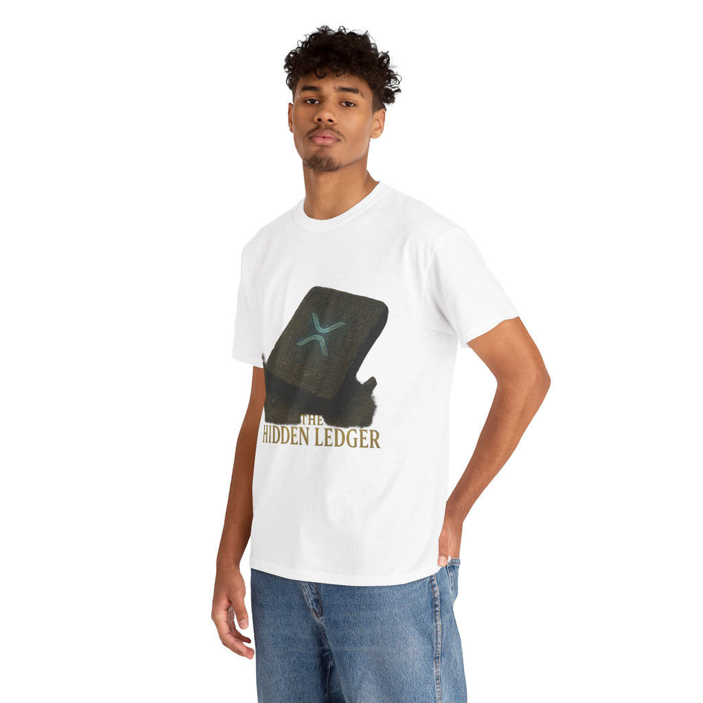 T-Shirt — "The Hidden Ledger" Crypto XRP Wallet Graphic Tee