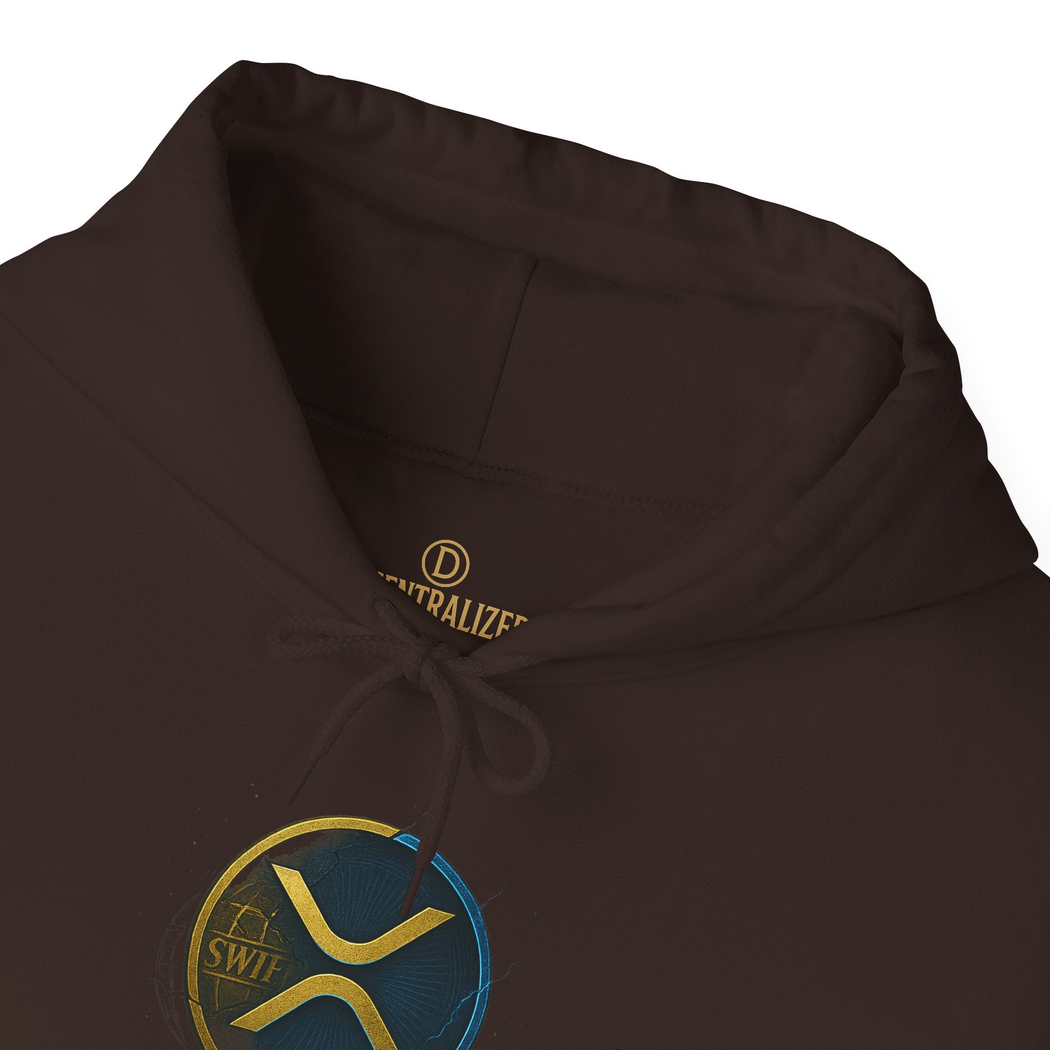 Crypto Logo Hoodie — "Replaces Swift" Ripples Design