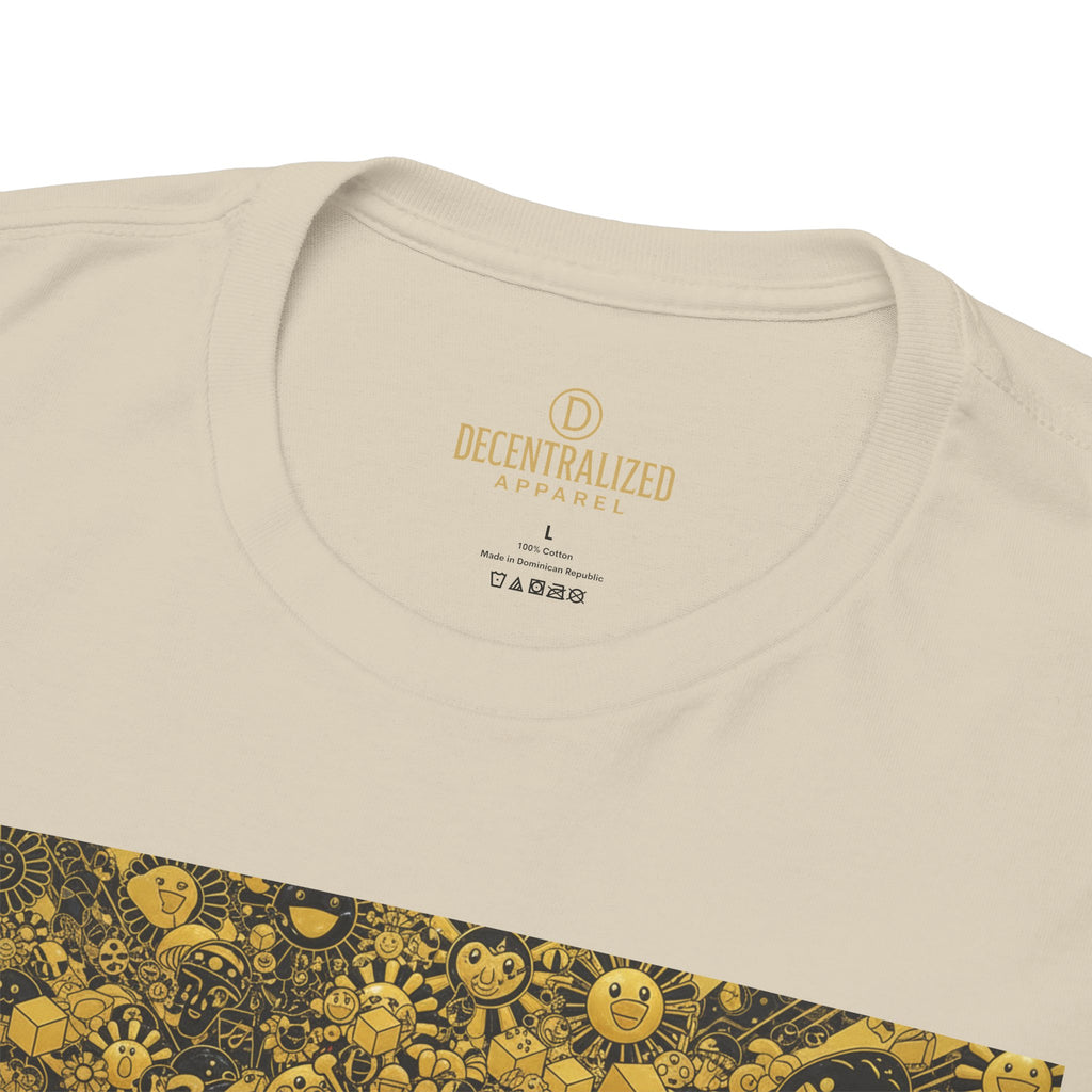Sunflower Burst T‑Shirt — Golden Sunflower Pattern Tee