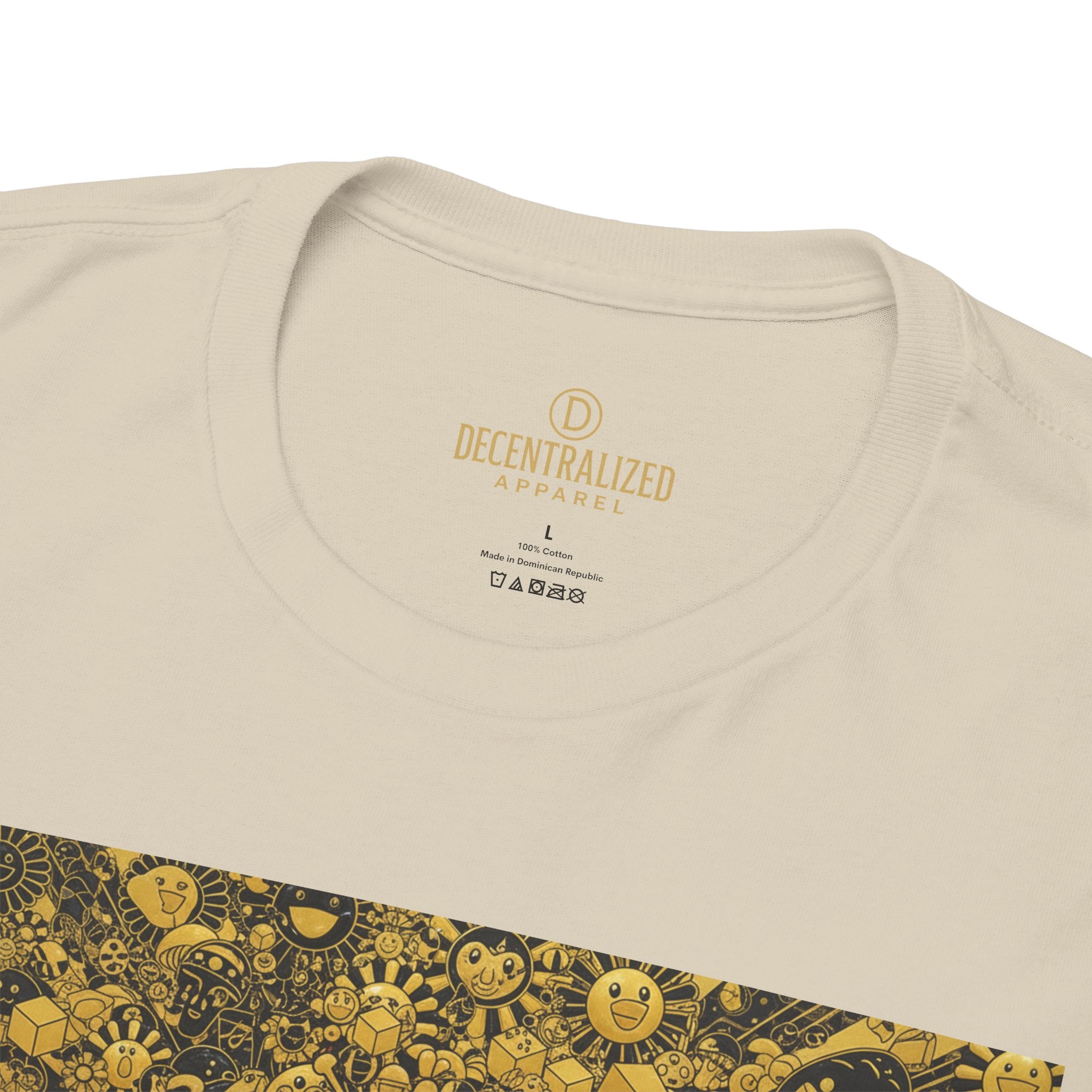 Sunflower Burst T‑Shirt — Golden Sunflower Pattern Tee