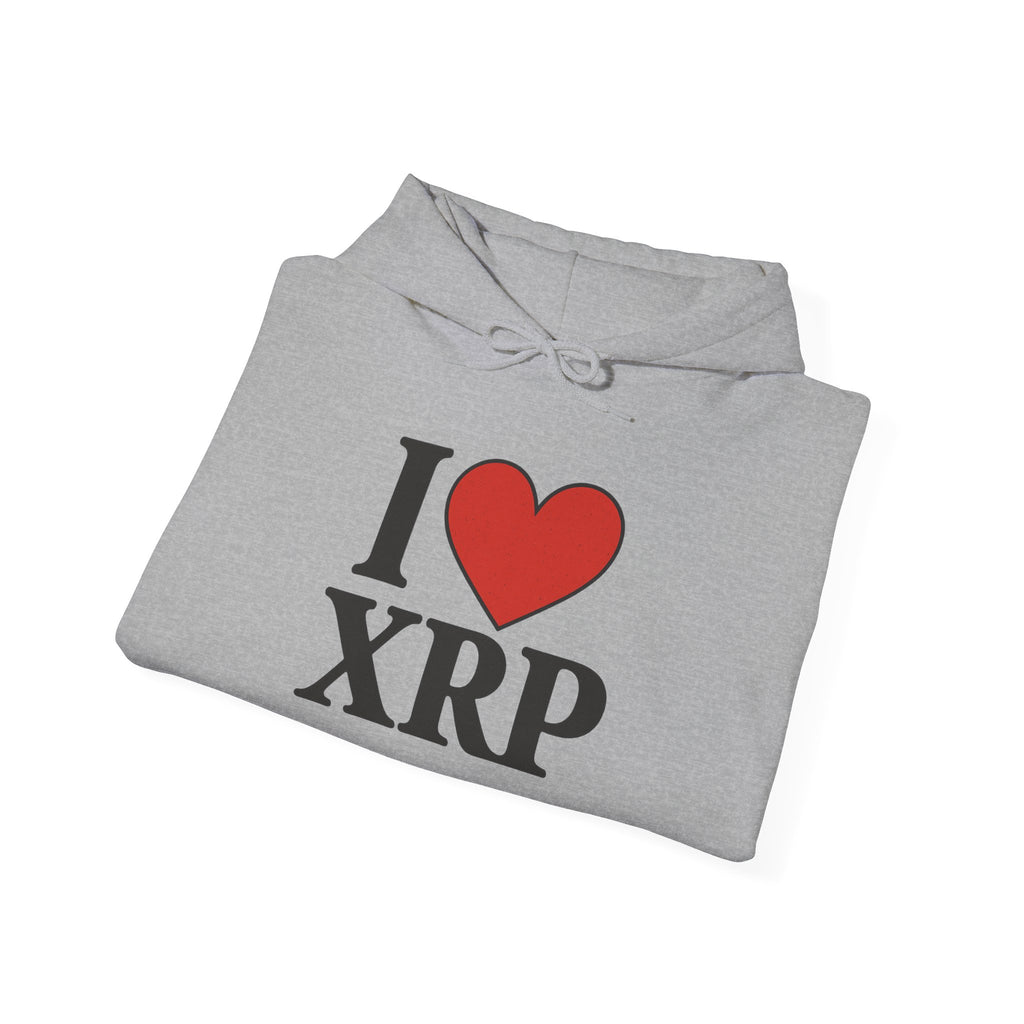 I  XRP Hoodie — Crypto Enthusiast Ripple Sweatshirt