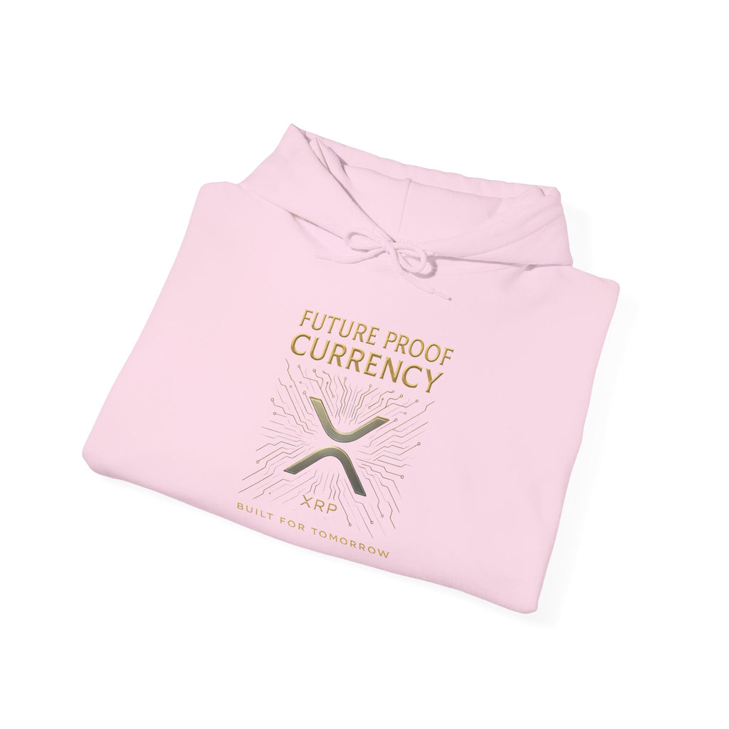Future Proof Currency Hoodie – XRP Logo Crypto Sweatshirt