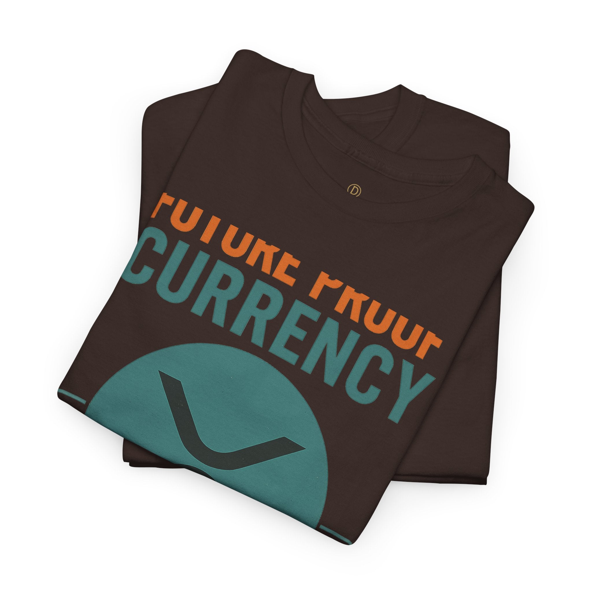 RIPPLE XRP 'Future Proof Currency' Graphic Tee — Crypto Retro Logo Shirt