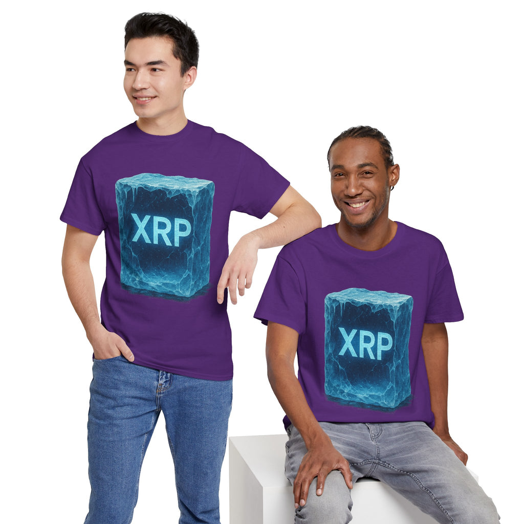 XRP Ice Block Tee — Crypto Ripple Logo T-Shirt