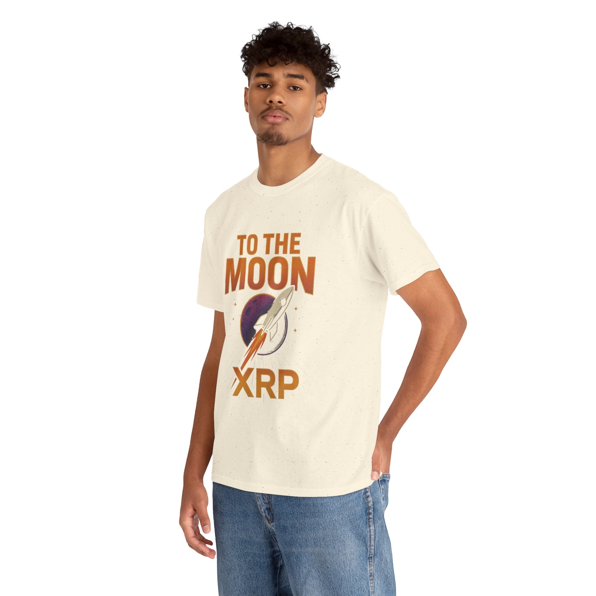 XRP To The Moon Tee — Cryptocurrency Investor Rocket Shirt