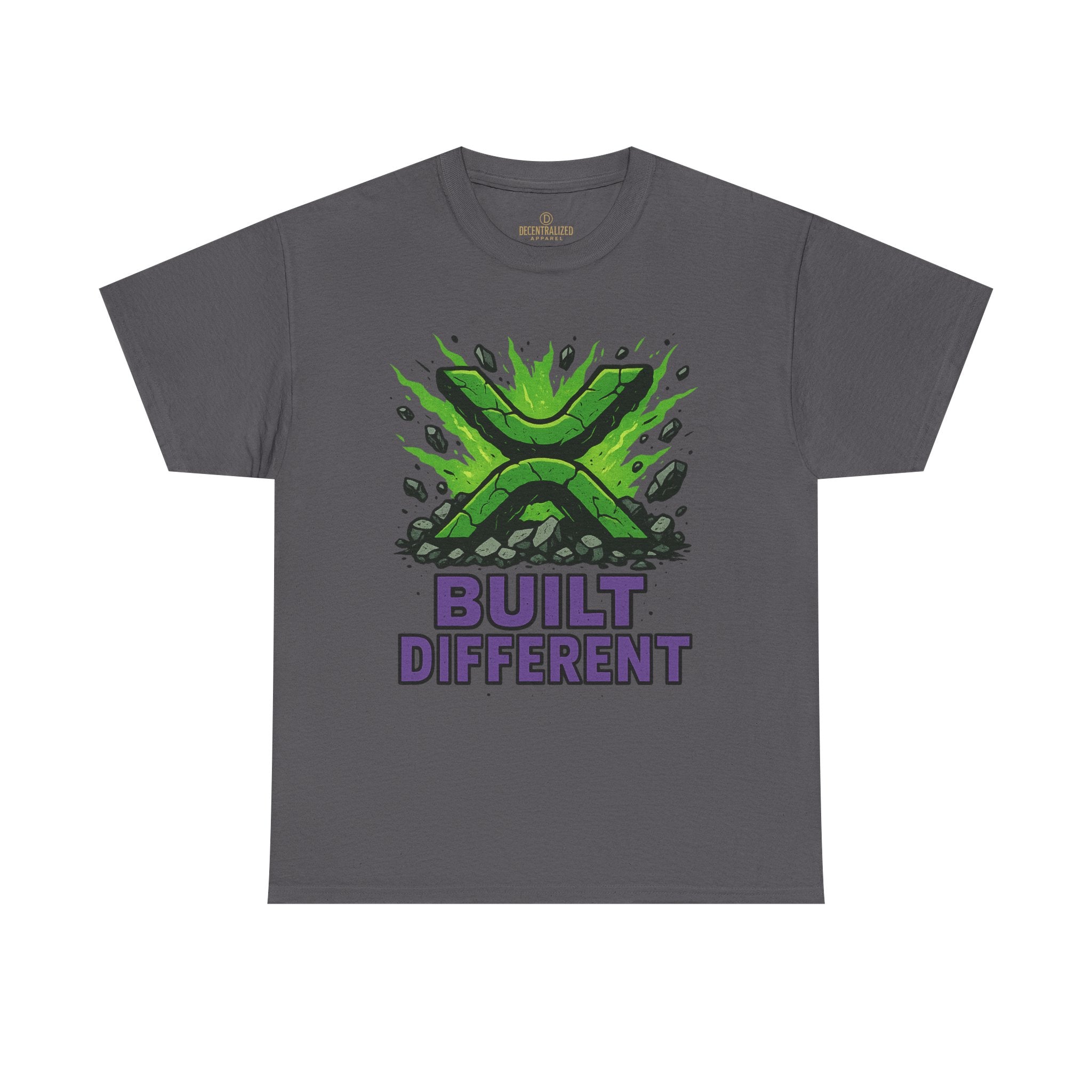 Built Different T-Shirt — Green Gamer Logo Tee