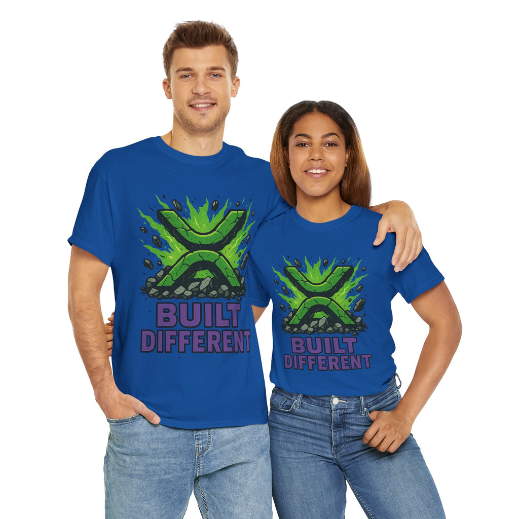 Built Different T-Shirt — Green Gamer Logo Tee