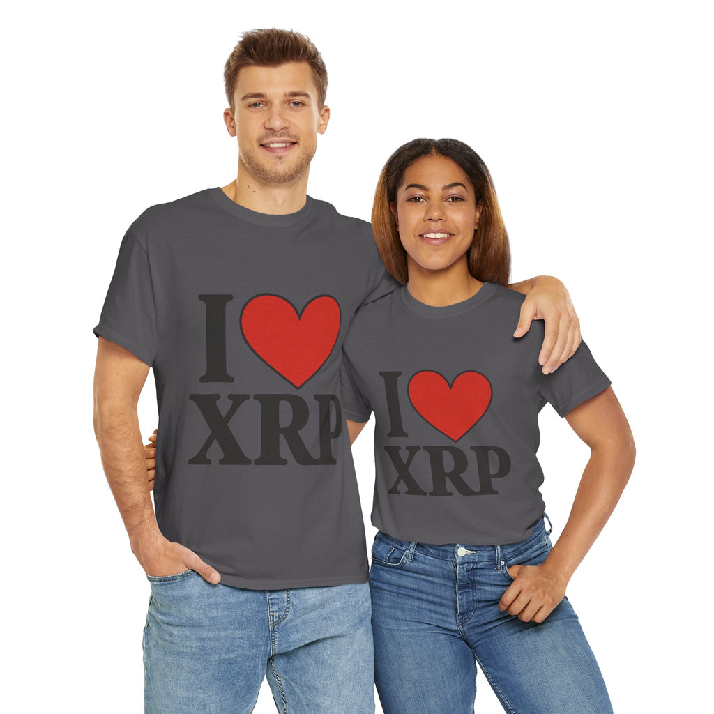 I  XRP T-Shirt — Crypto Enthusiast Ripple Tee