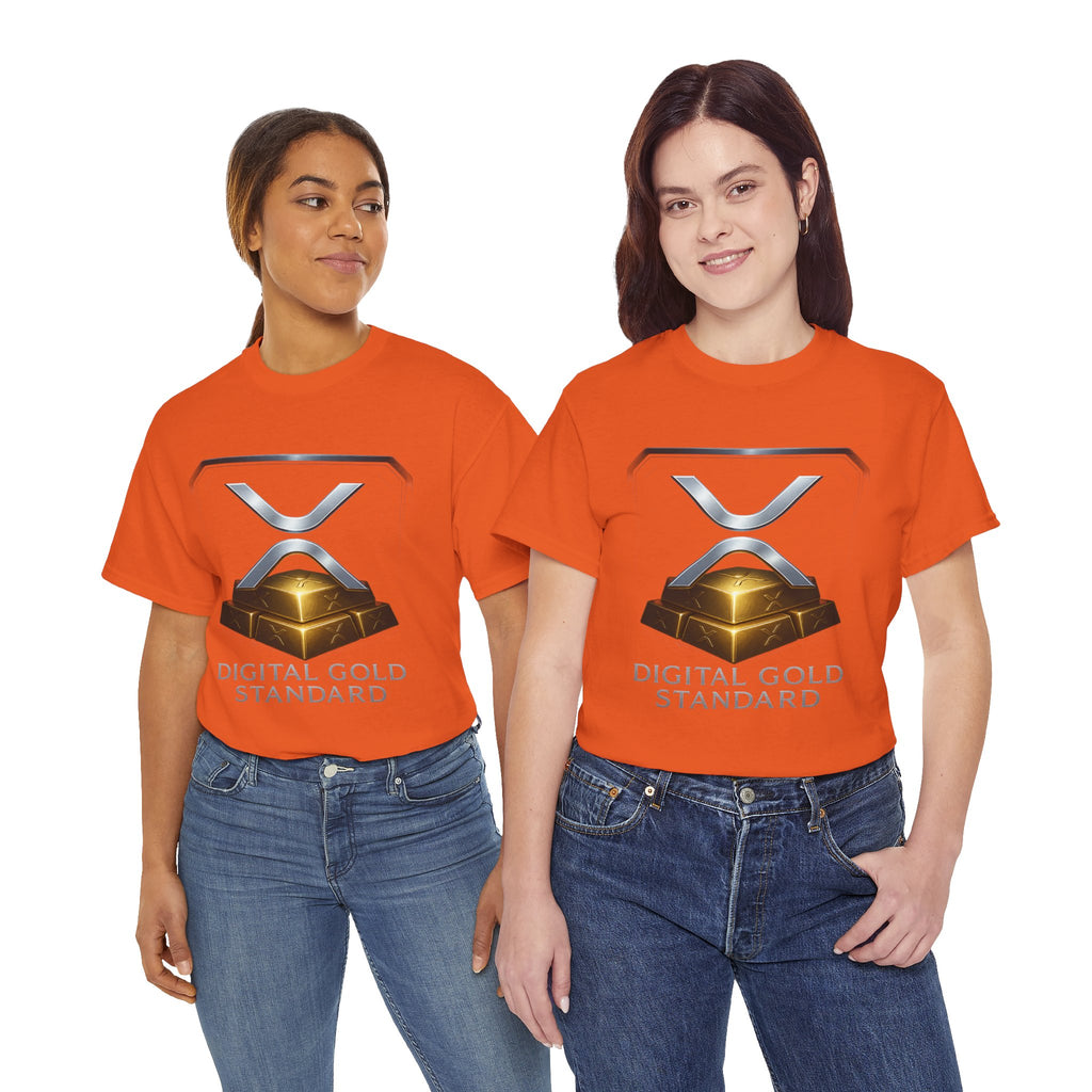XRP 'Digital Gold Standard' Tee — Cryptocurrency Logo Shirt