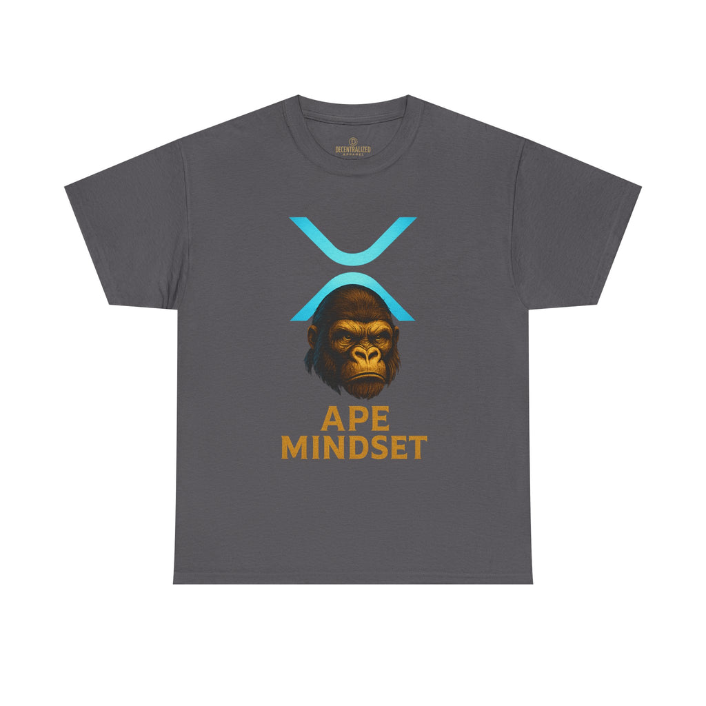 Ape Mindset T-Shirt — Crypto XRP Ape Graphic Tee