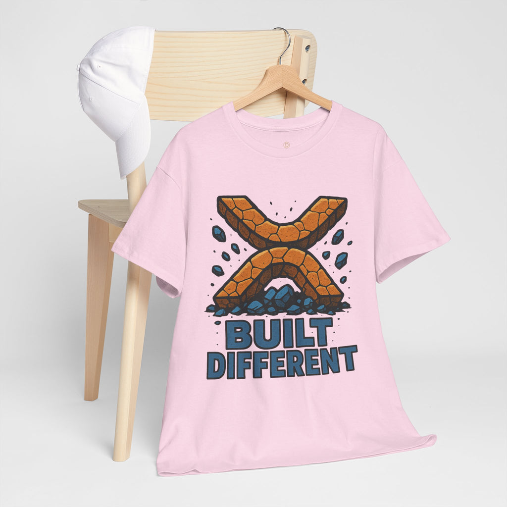 Built Different T-Shirt — Rugged Crypto X Design Tee